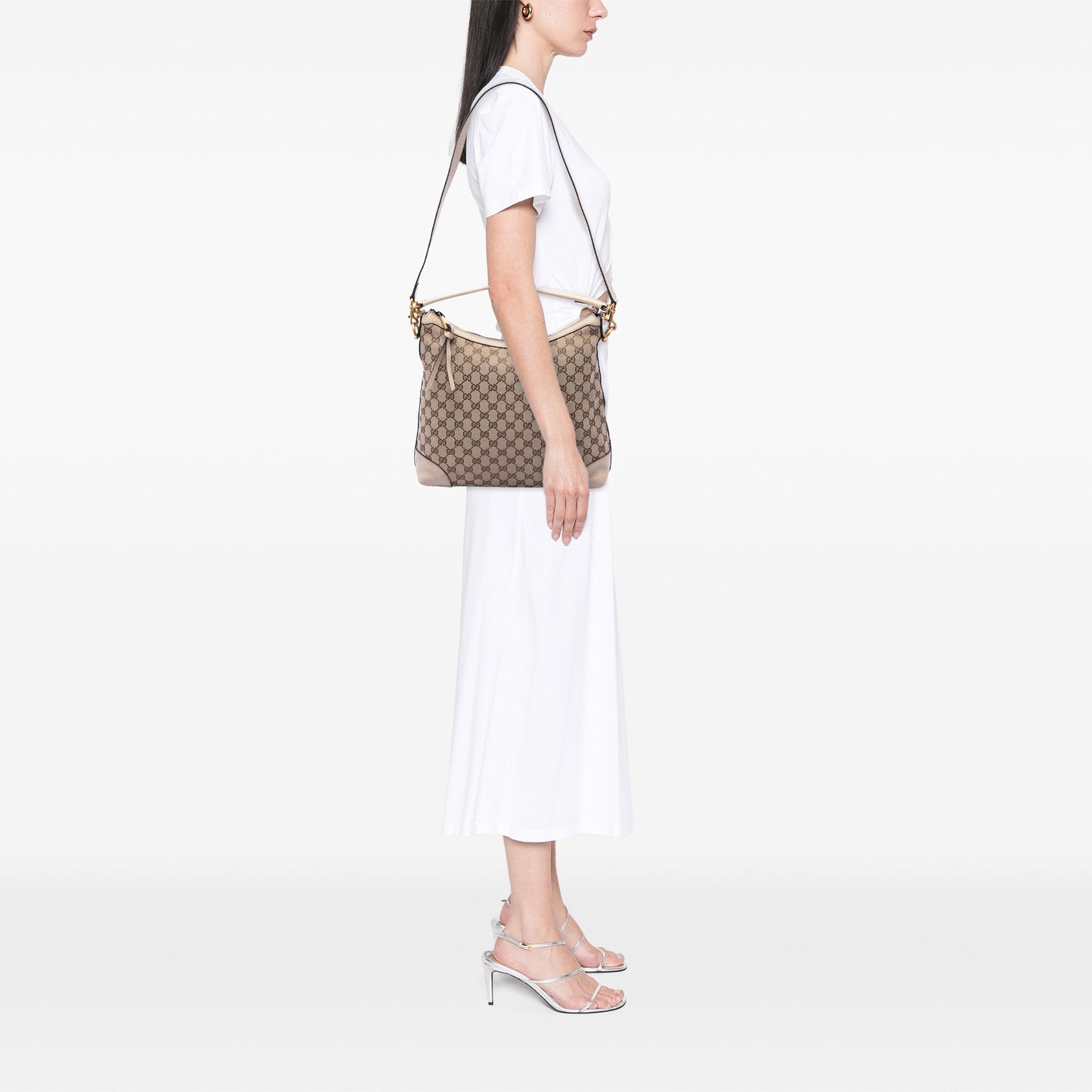 Gucci Small GG Canvas Miss GG Hobo