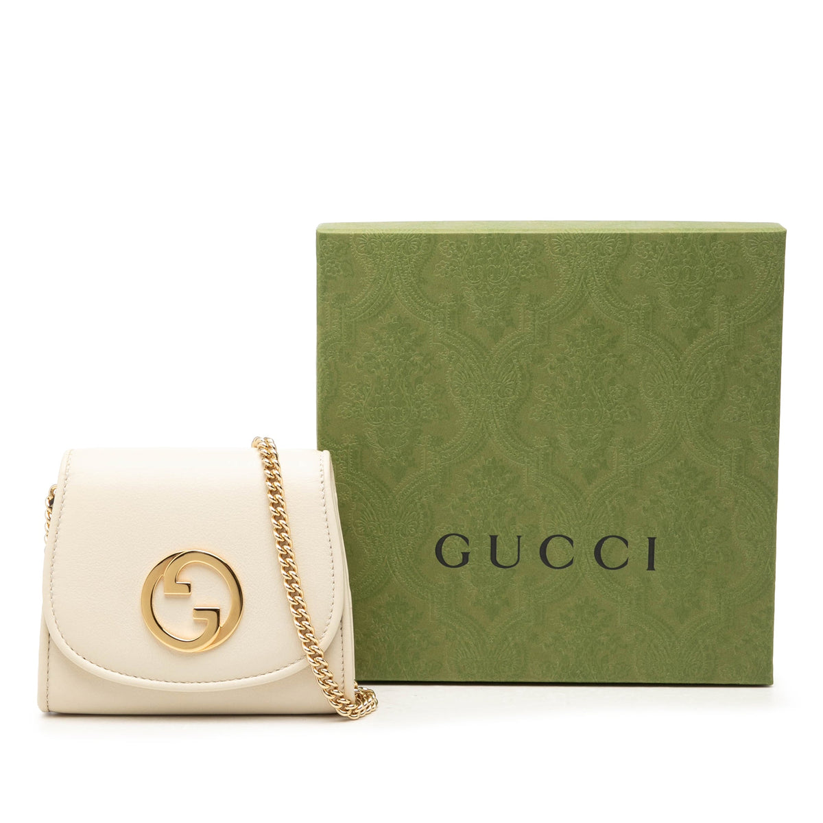 Gucci Medium Calfskin Blondie Wallet on Chain