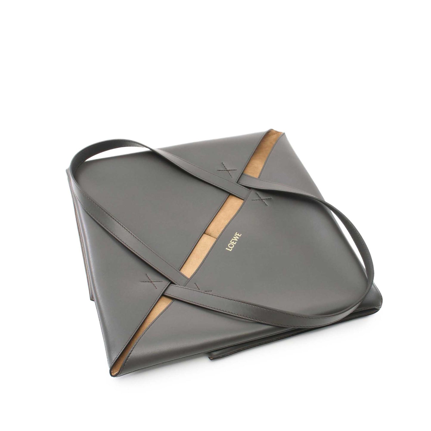 LOEWE Large Calfskin Puzzle Fold Tote