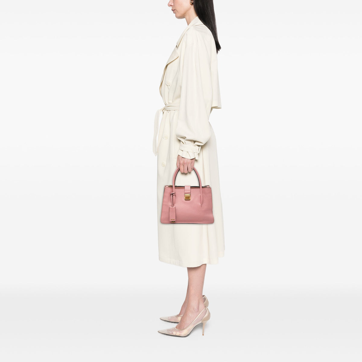 Miu Miu Goatskin Madras Handbag
