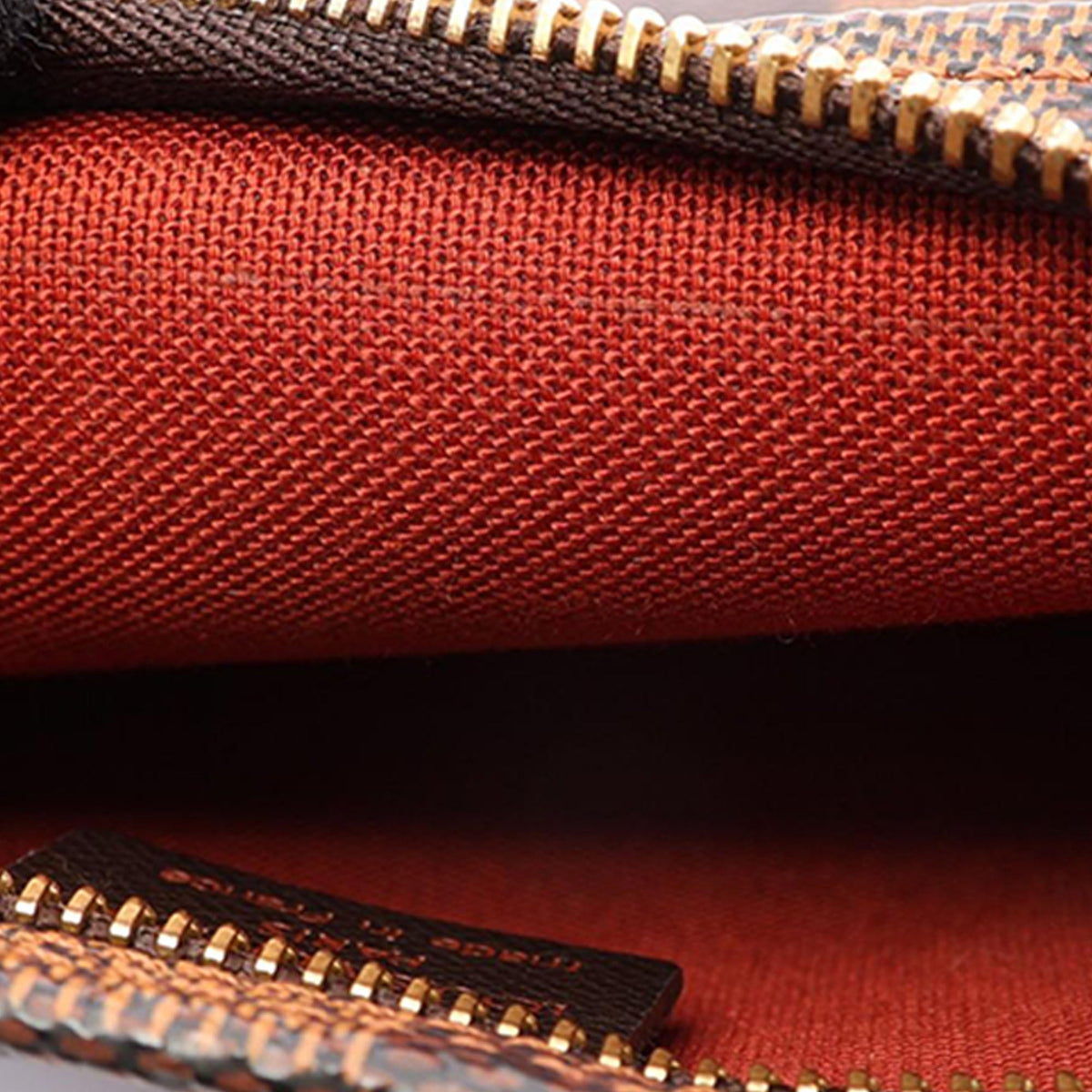 Louis Vuitton Damier Ebene Trousse Pochette — Brown