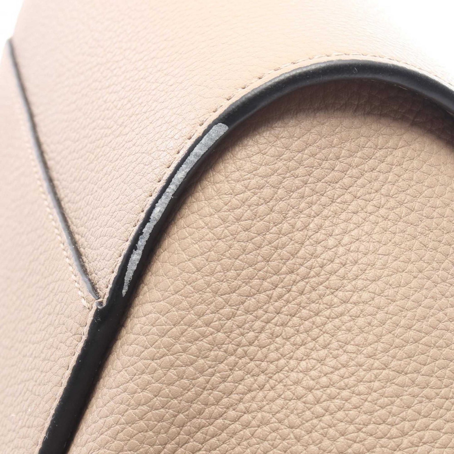 LOEWE Small Grained Calfskin Drawstring Hammock Bag
