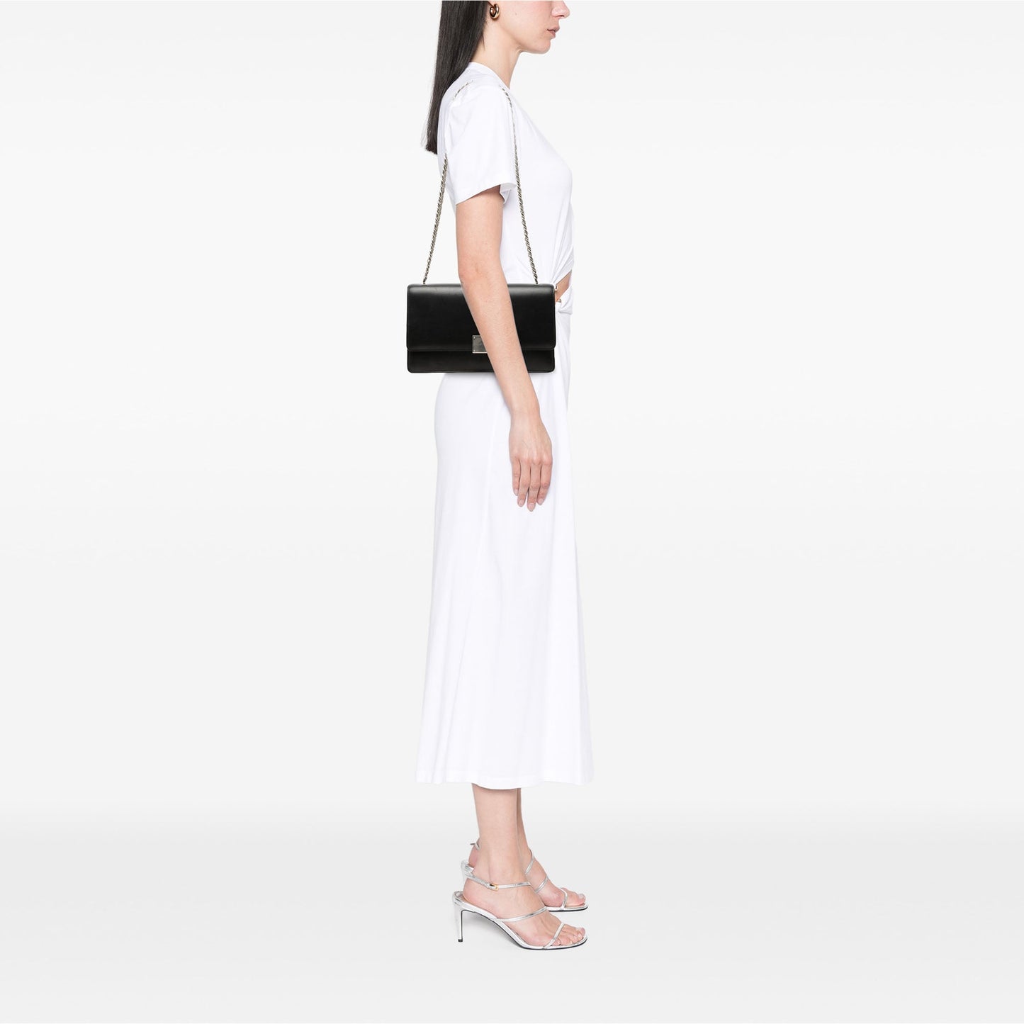 Celine Small Leather Case Chain Flap