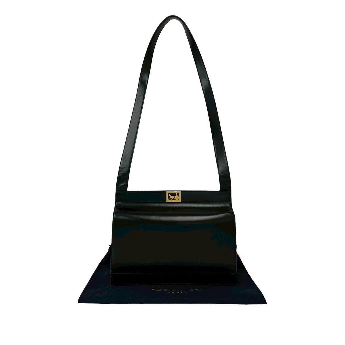 Celine Leather Sulky Shoulder Bag