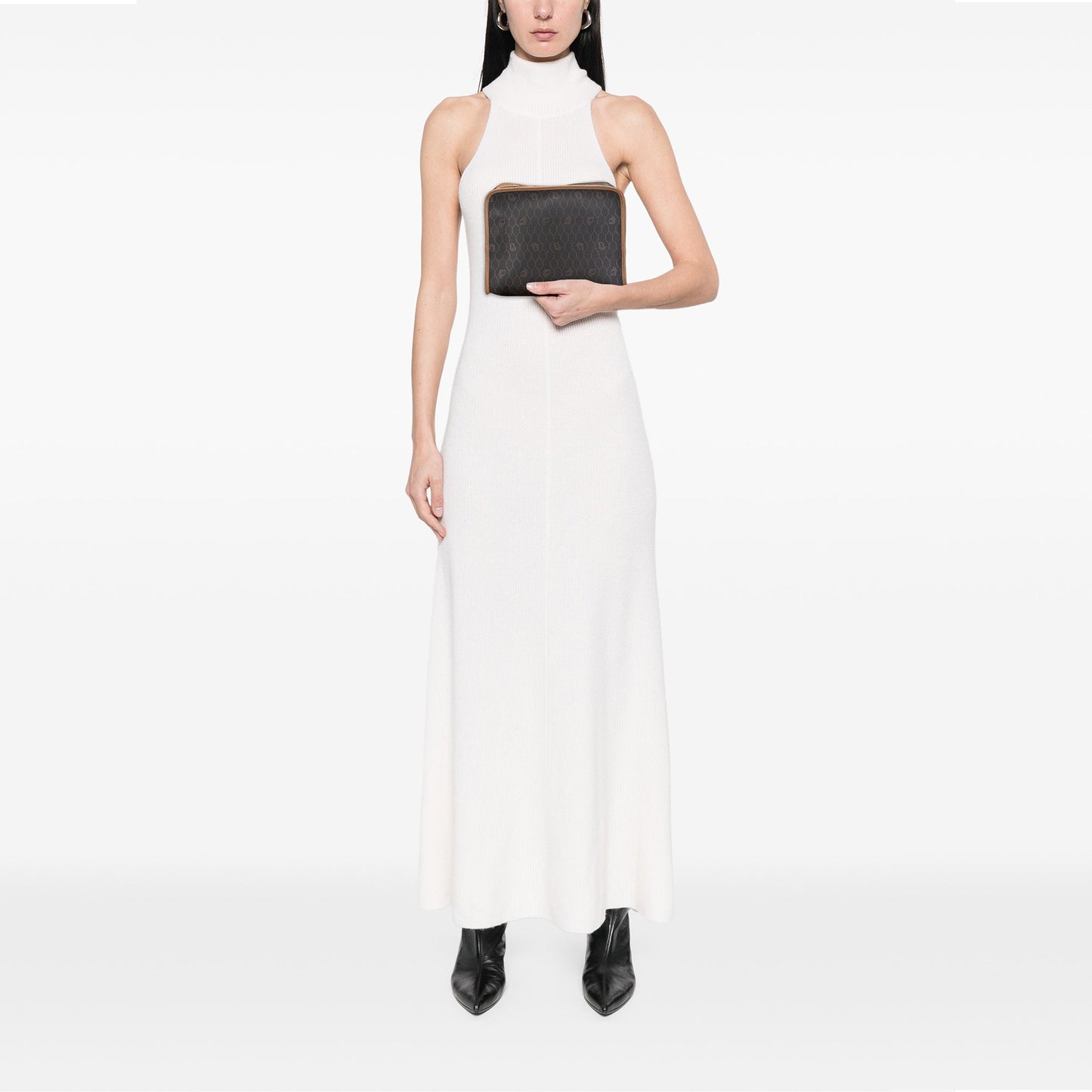 Dior Honeycomb Coated Canvas Clutch