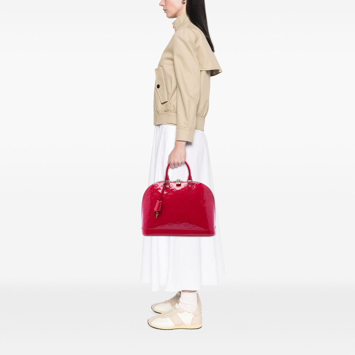 Louis Vuitton Monogram Vernis Alma GM