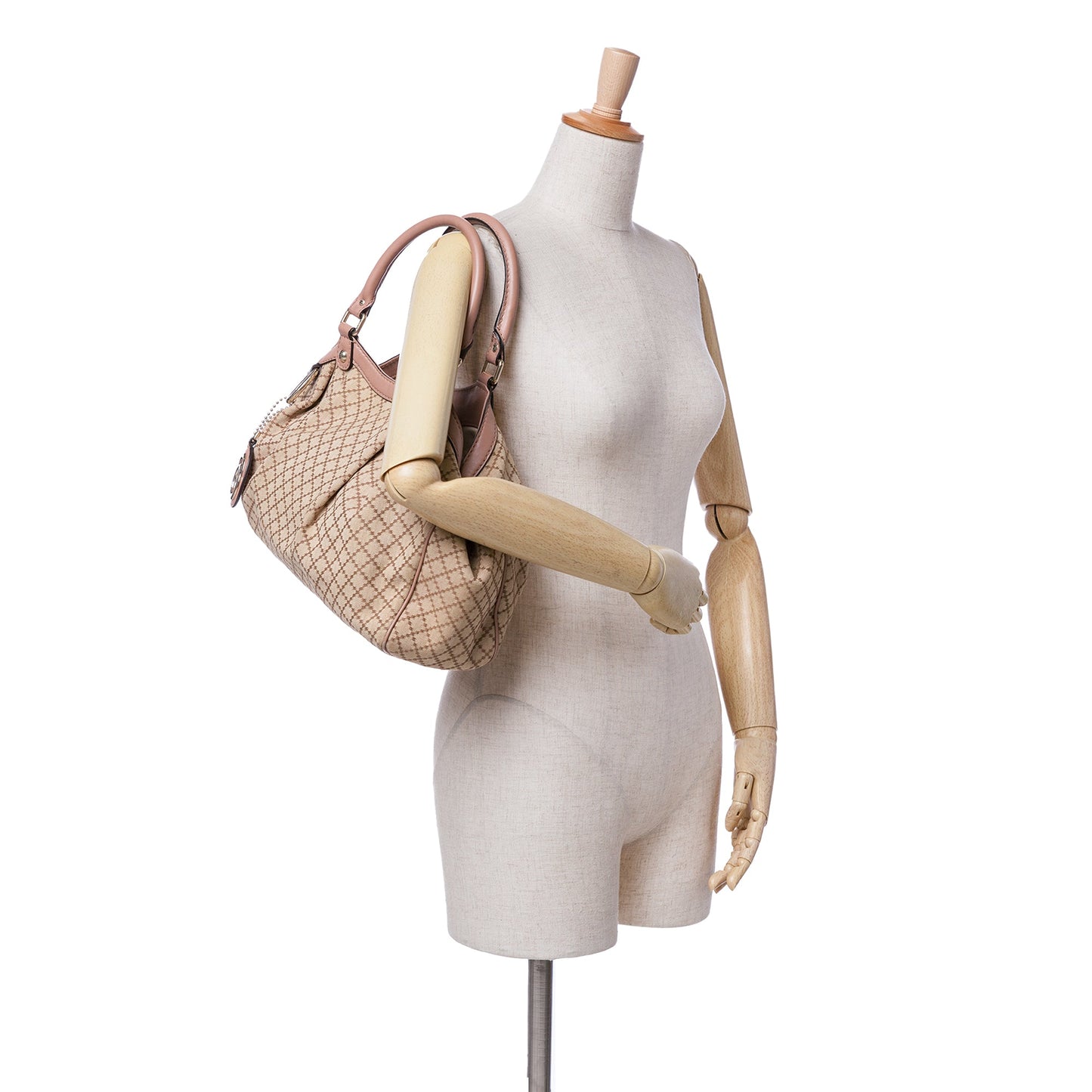Gucci Medium Diamante Canvas Sukey Tote