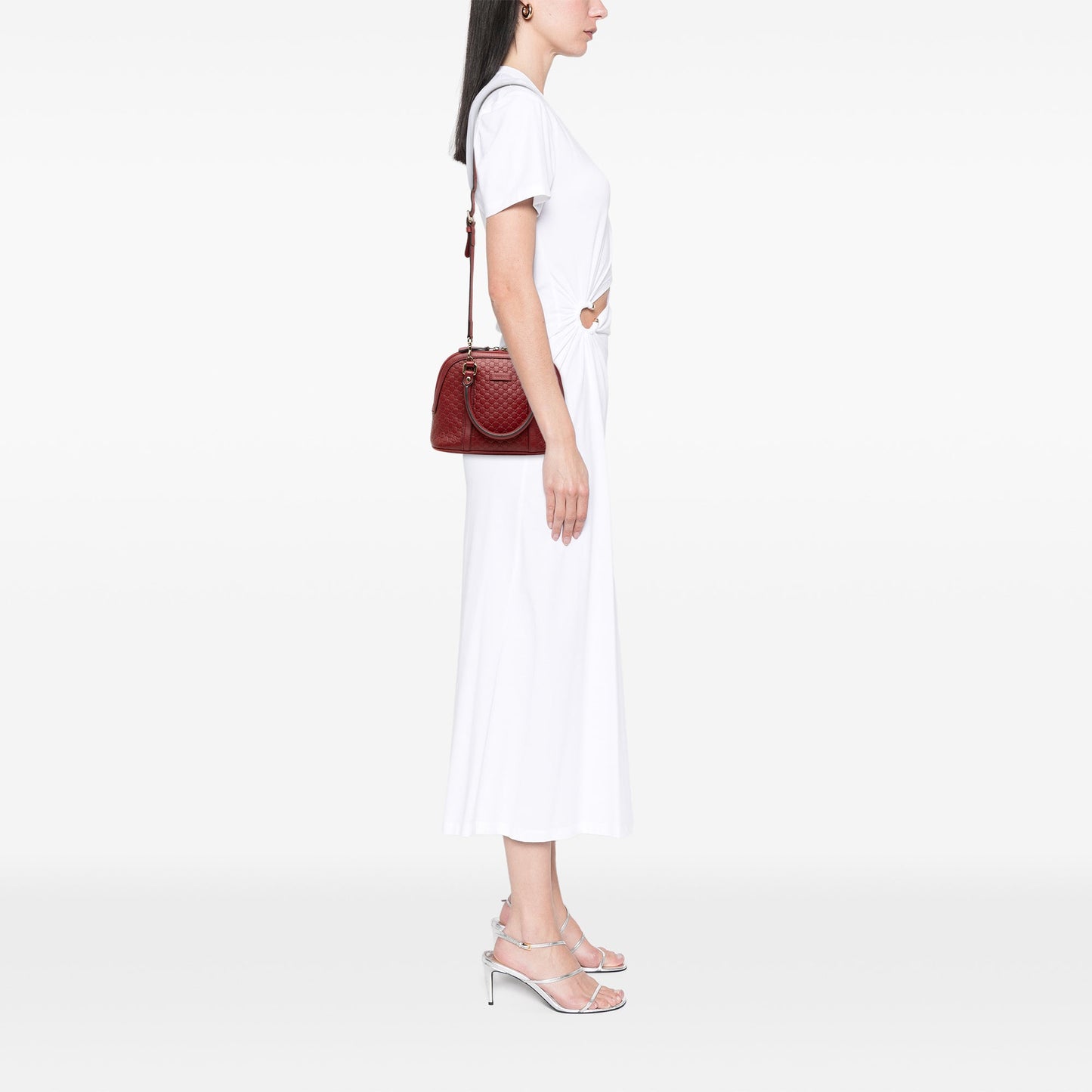 Gucci Mini Microguccissima Dome Satchel
