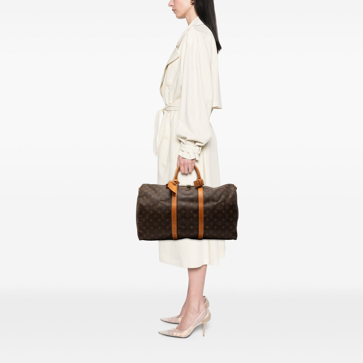 Louis Vuitton Monogram Keepall Bandouliere 50
