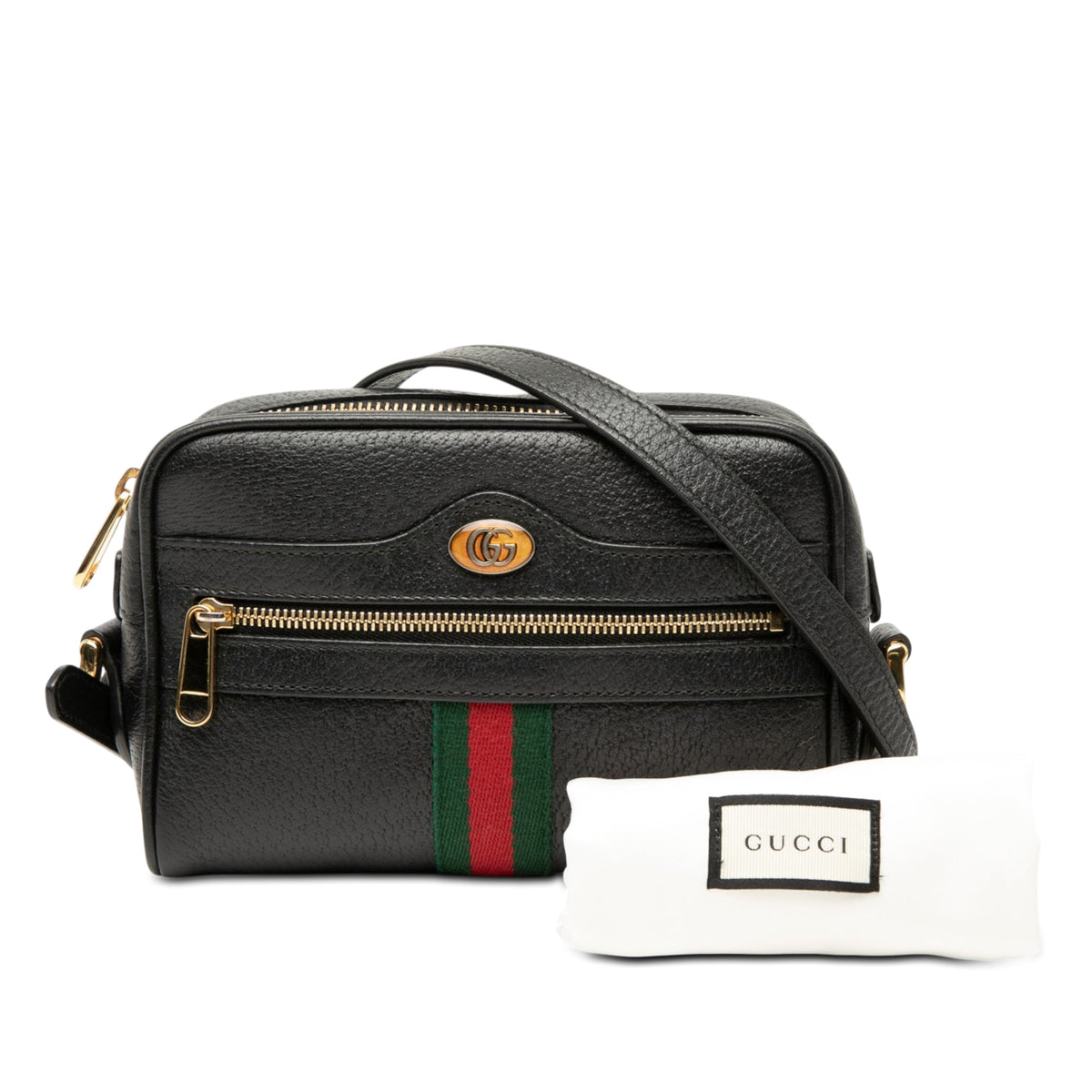 Gucci Mini Calfskin Web Ophidia Crossbody