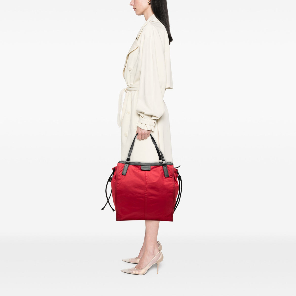 Burberry Nylon Buckleigh Tote