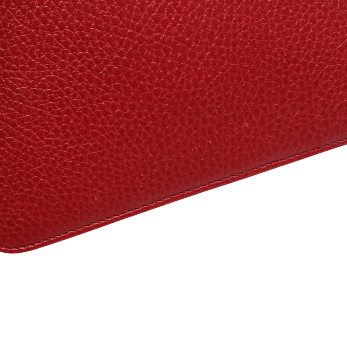 Gucci Small Dollar Calfskin Interlocking G Crossbody — Red