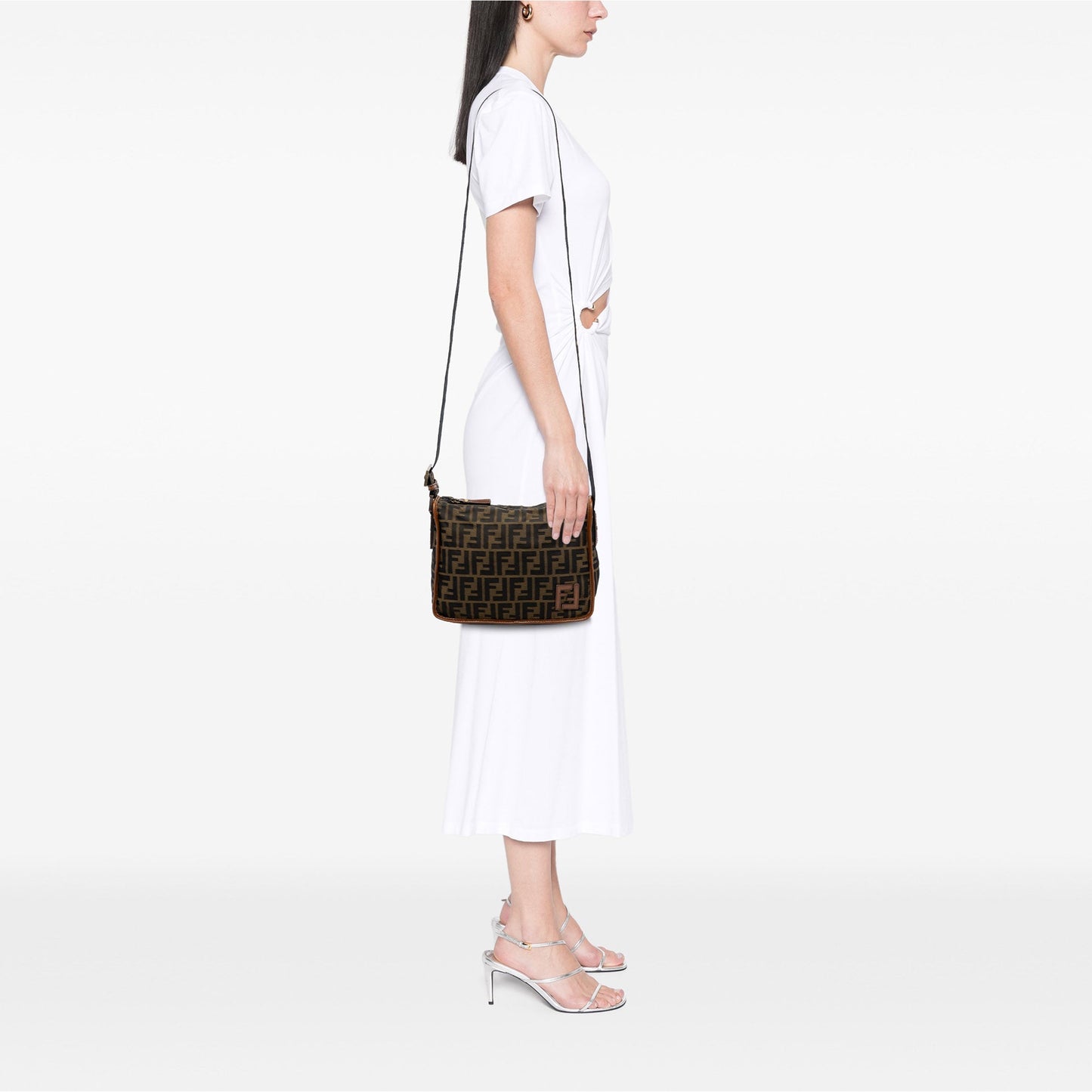 Fendi Zucca Canvas Crossbody