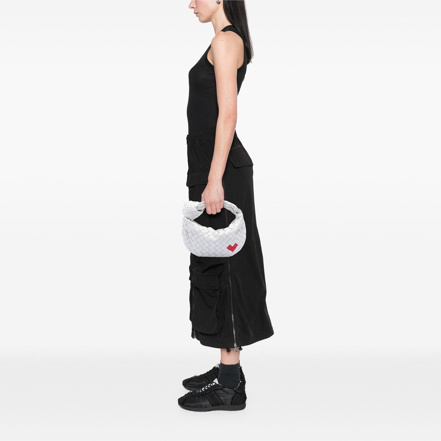 Bottega Veneta Mini Nappa Intrecciato Heart Jodie