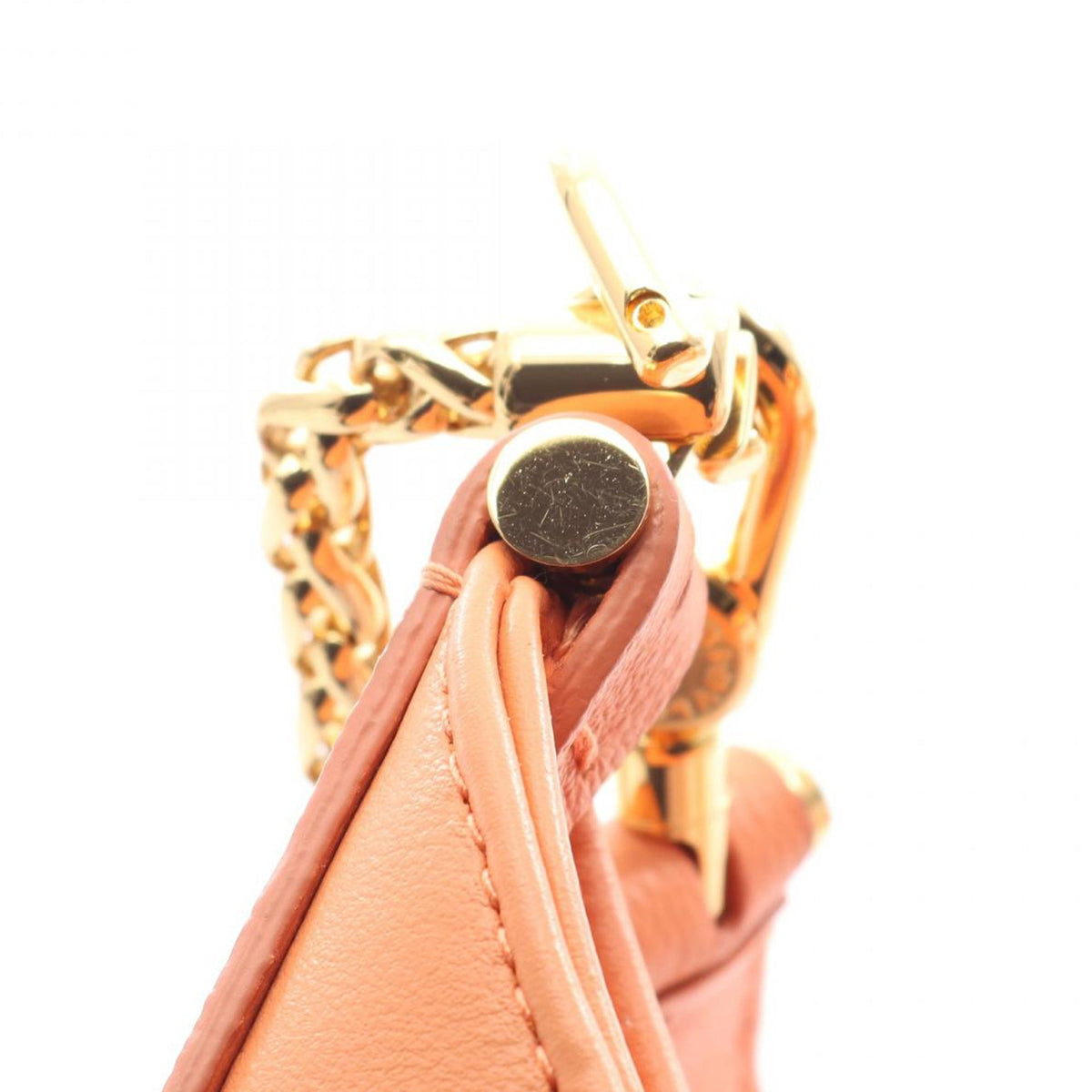 Bvlgari Small Leather Serpenti Ellipse Satchel — Orange