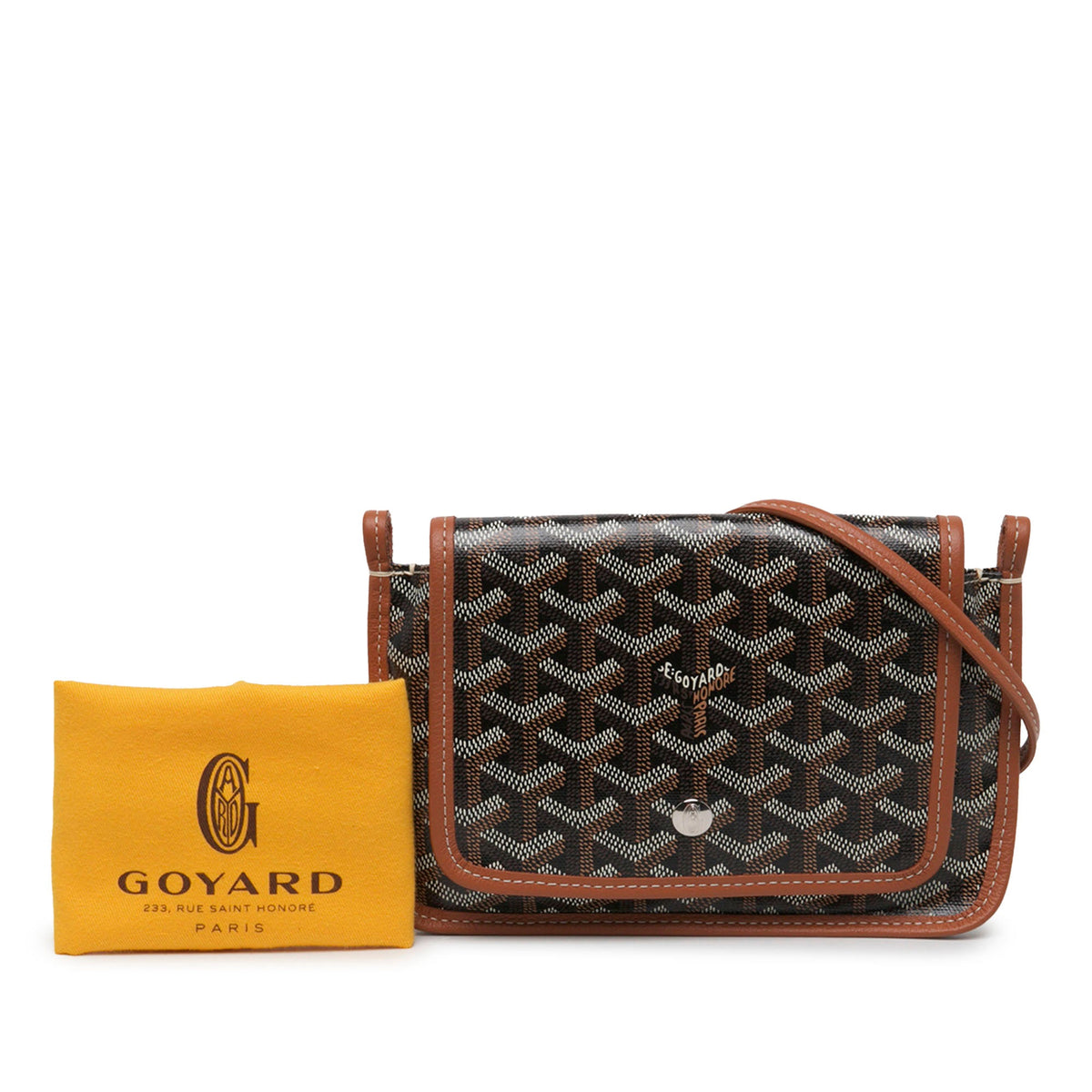 Goyard Goyardine Plumet Pocket Wallet — Black