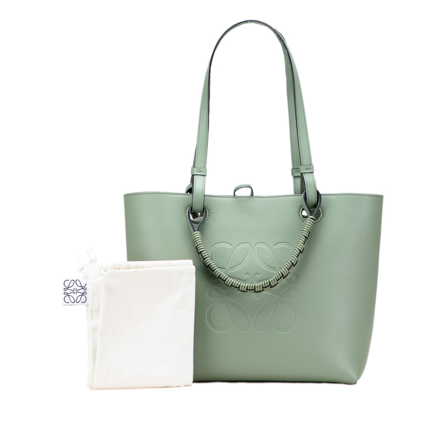 LOEWE Small Smooth Calfskin Anagram Tote
