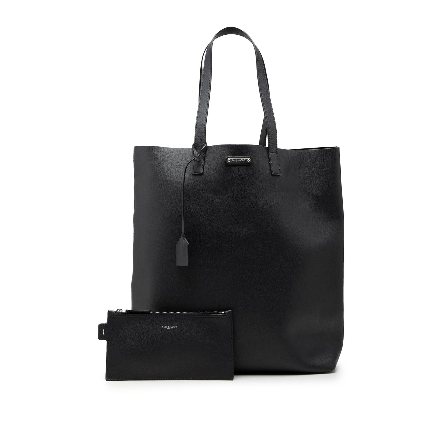 Saint Laurent Smooth Calfskin Bold Shopping Tote