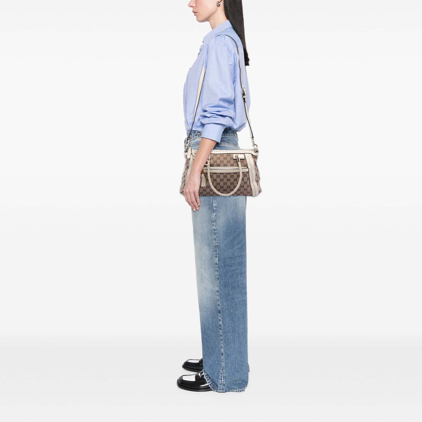 Gucci GG Canvas Bella Satchel