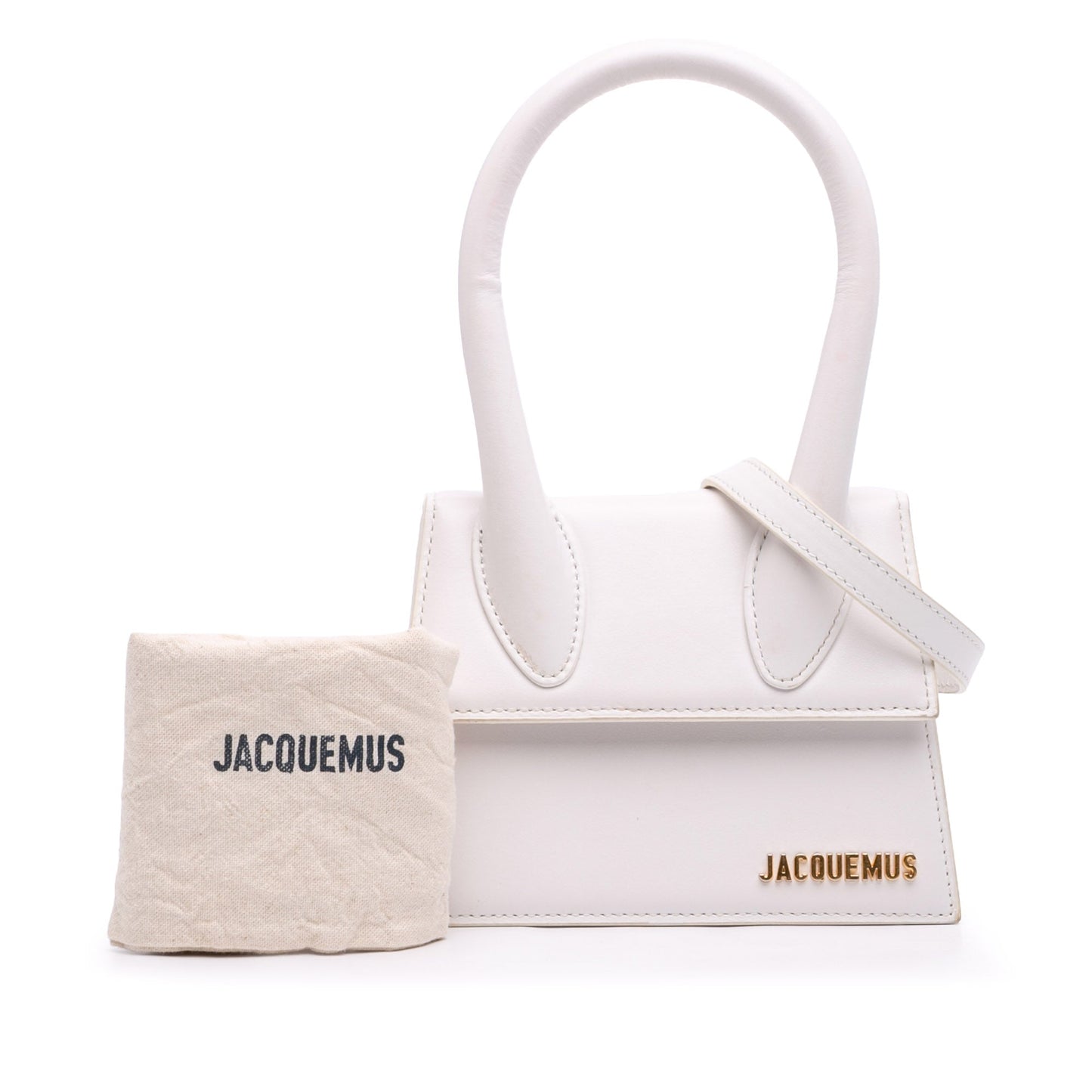 Jacquemus Leather Le Chiquito Moyen