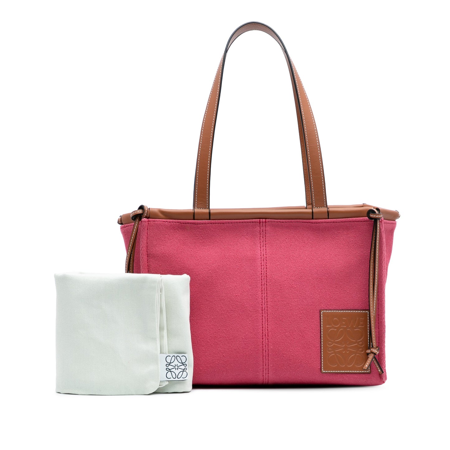 LOEWE Small Canvas Cushion Tote