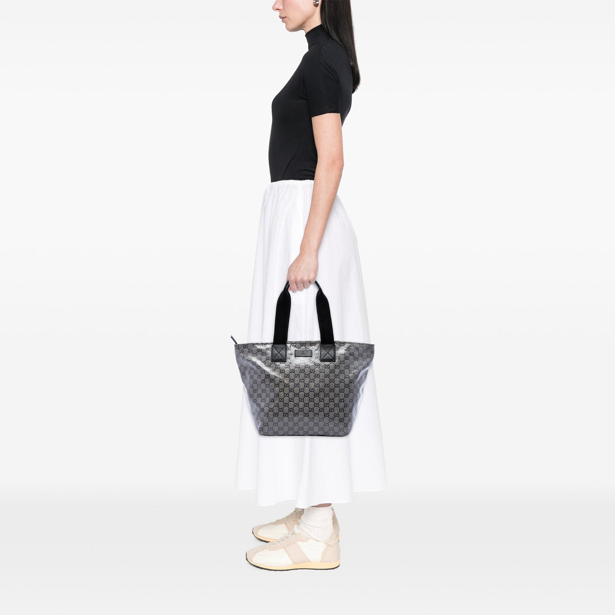 Gucci GG Crystal Web Tote