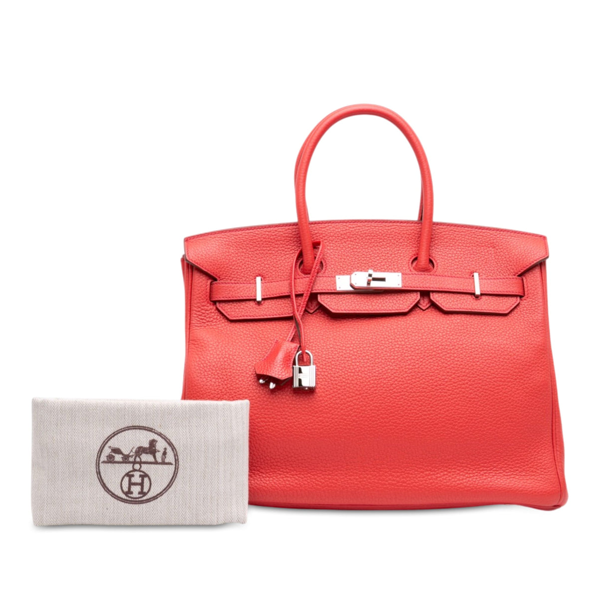 Hermès Clemence Birkin Retourne 35
