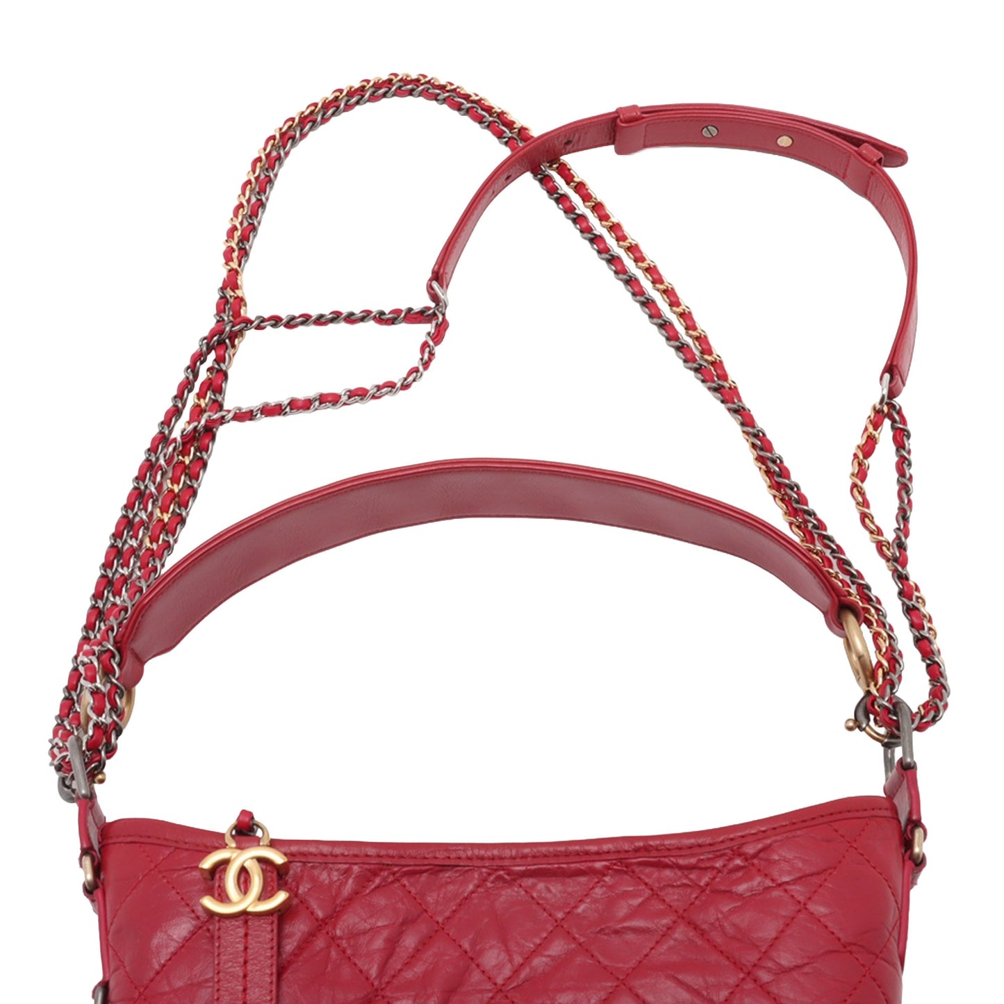 Chanel Medium Aged Calfskin Gabrielle Hobo