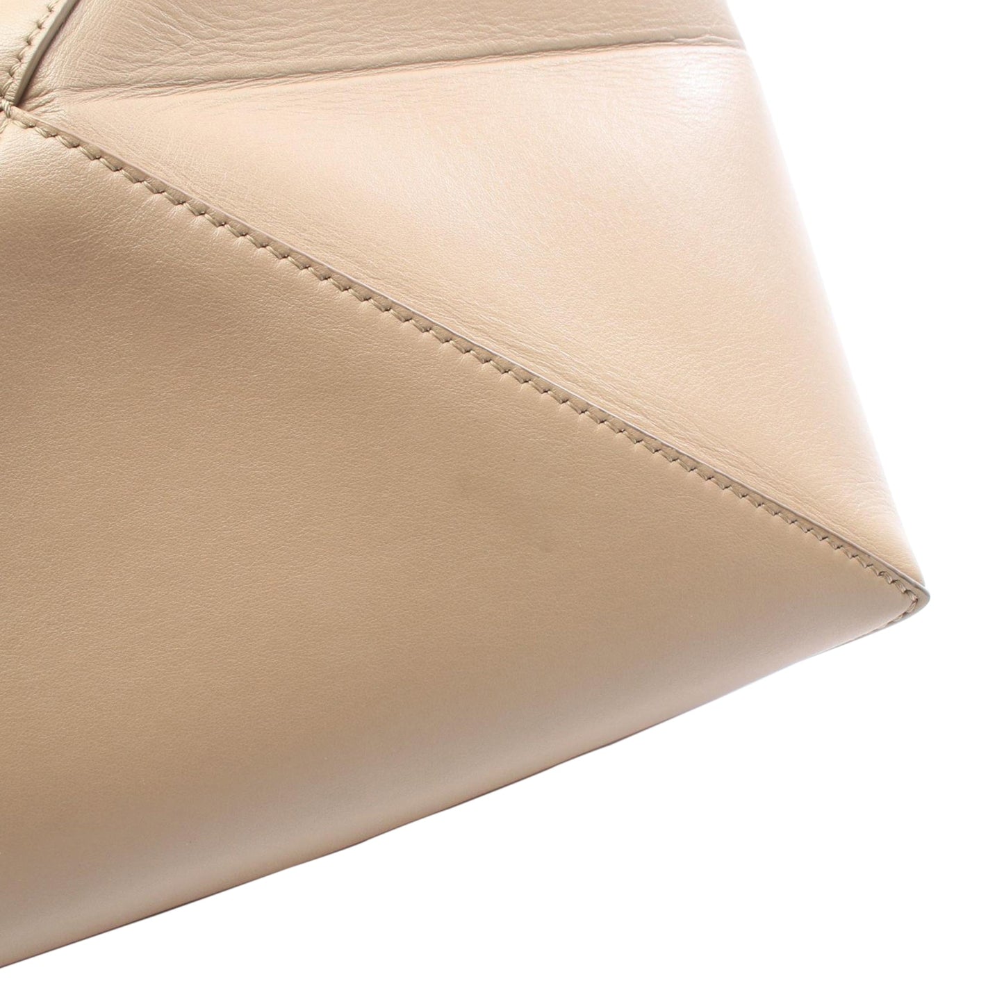 LOEWE Medium Shiny Calfskin Puzzle Fold Tote