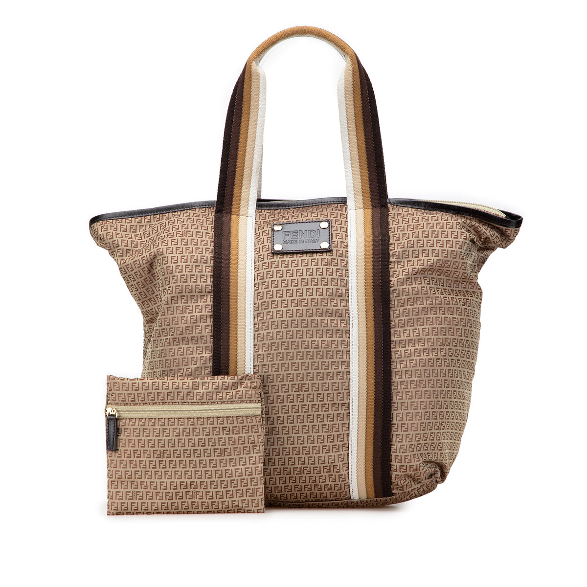 Fendi Micro Zucchino Nylon Tote