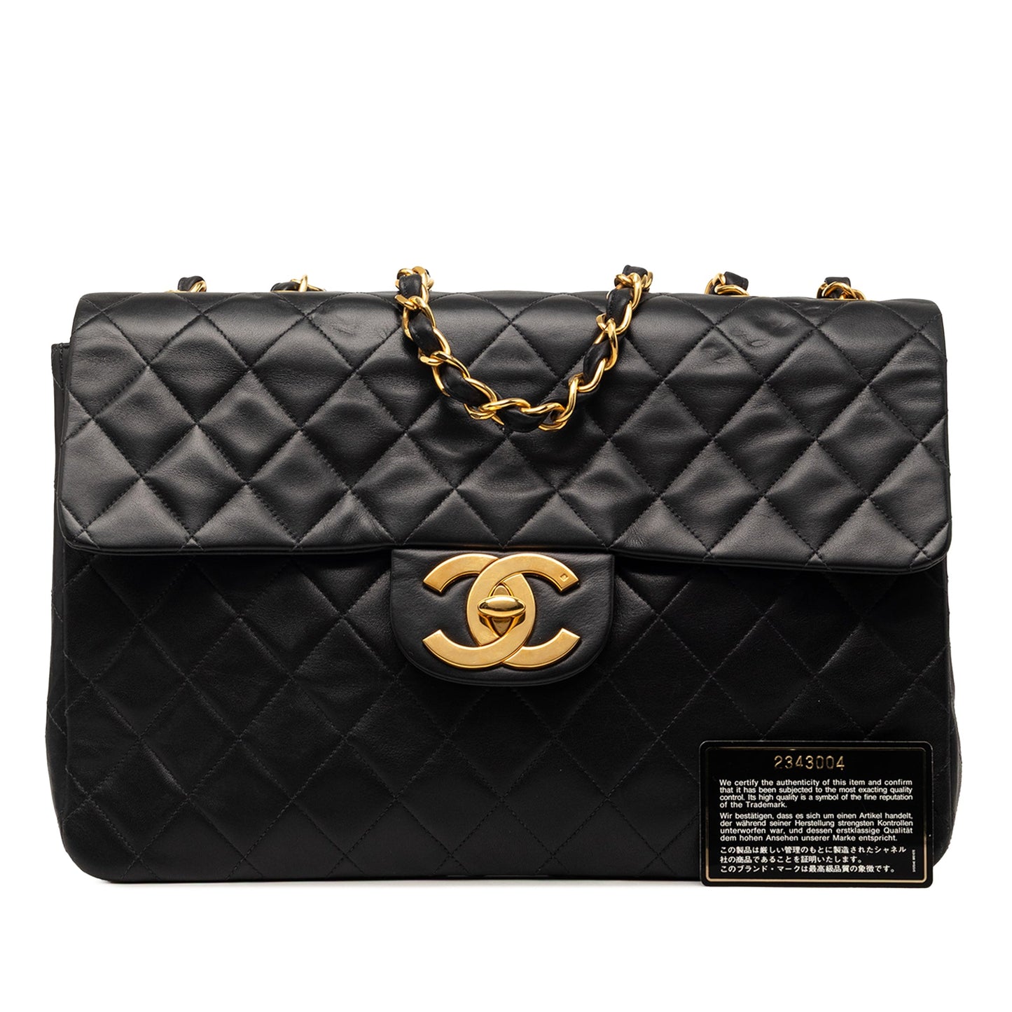 Chanel Maxi XL Classic Lambskin Single Flap