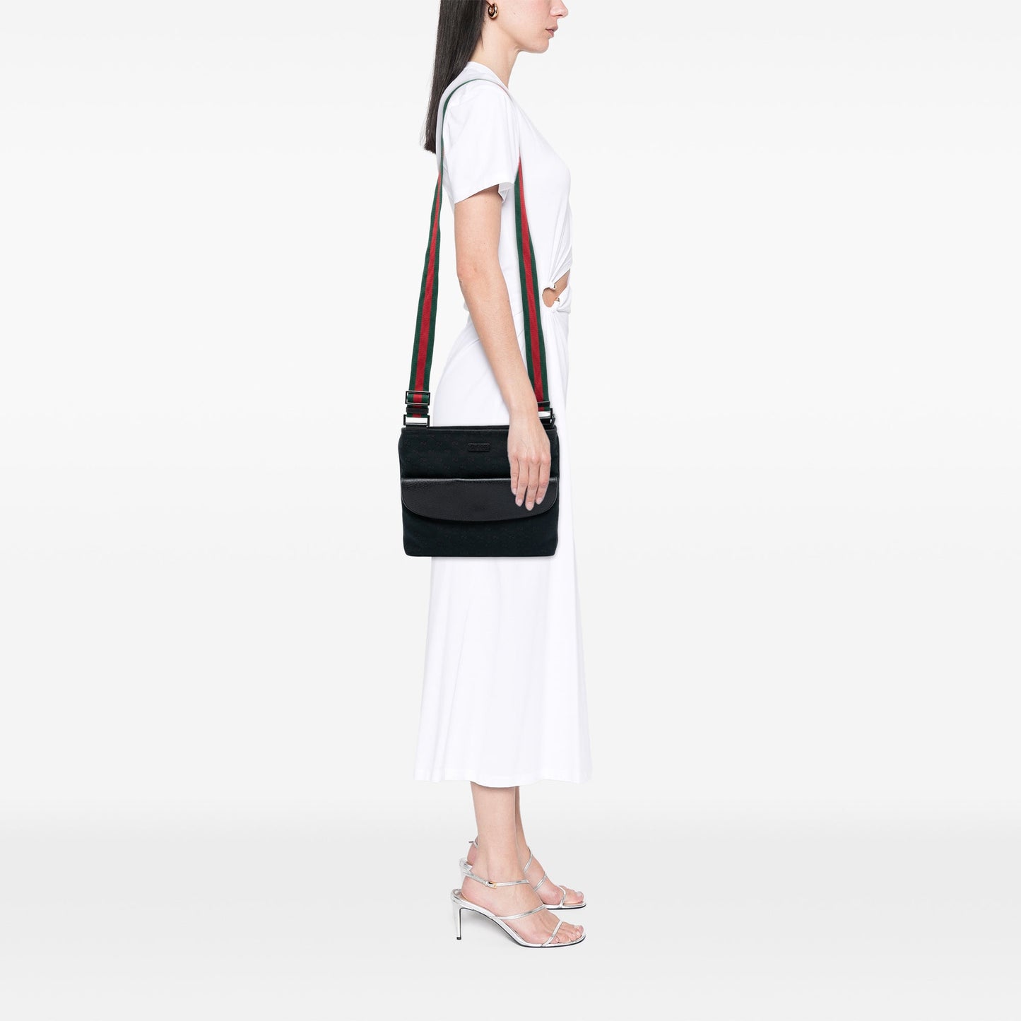 Gucci GG Canvas Web Crossbody