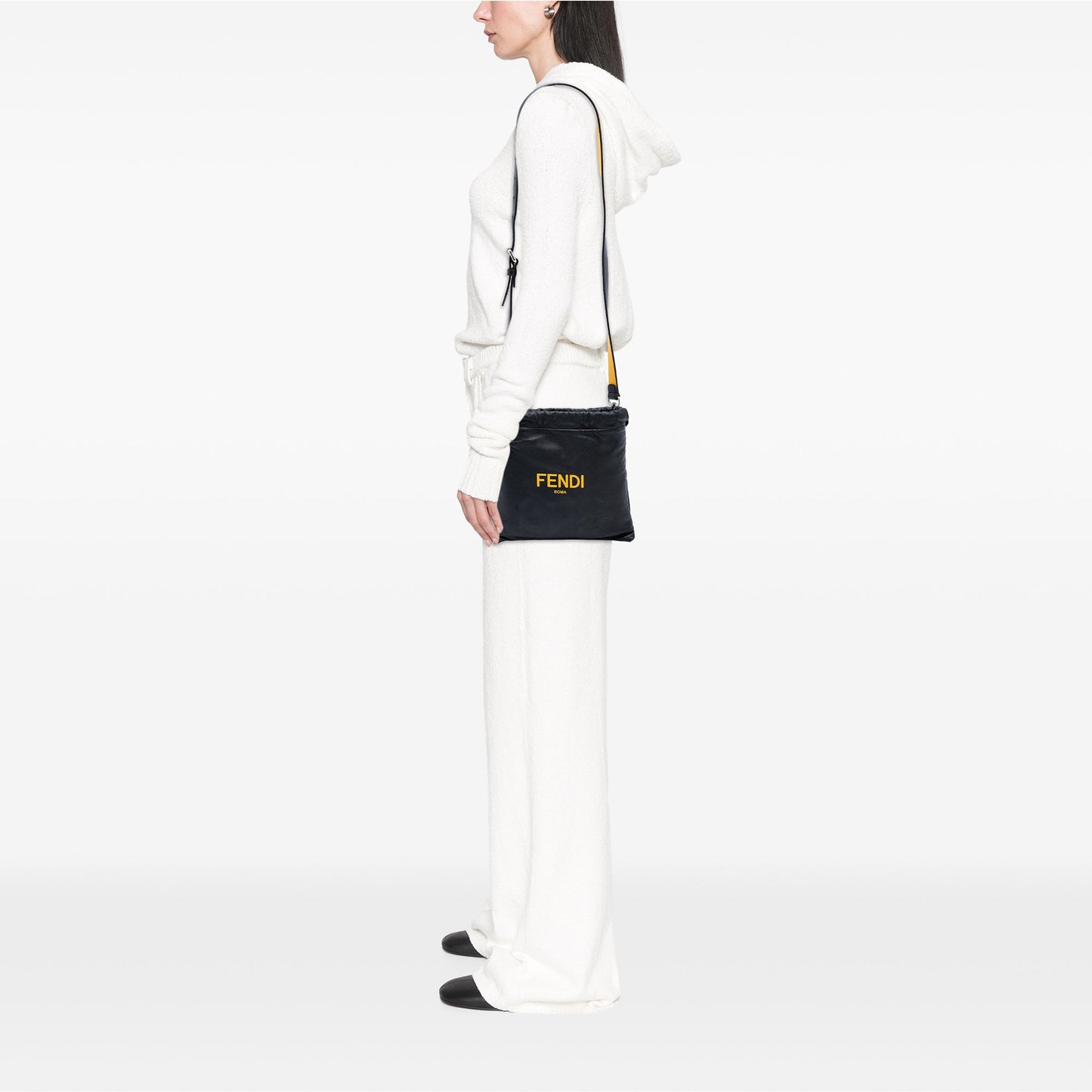 Fendi Leather Pack Pouch Bag
