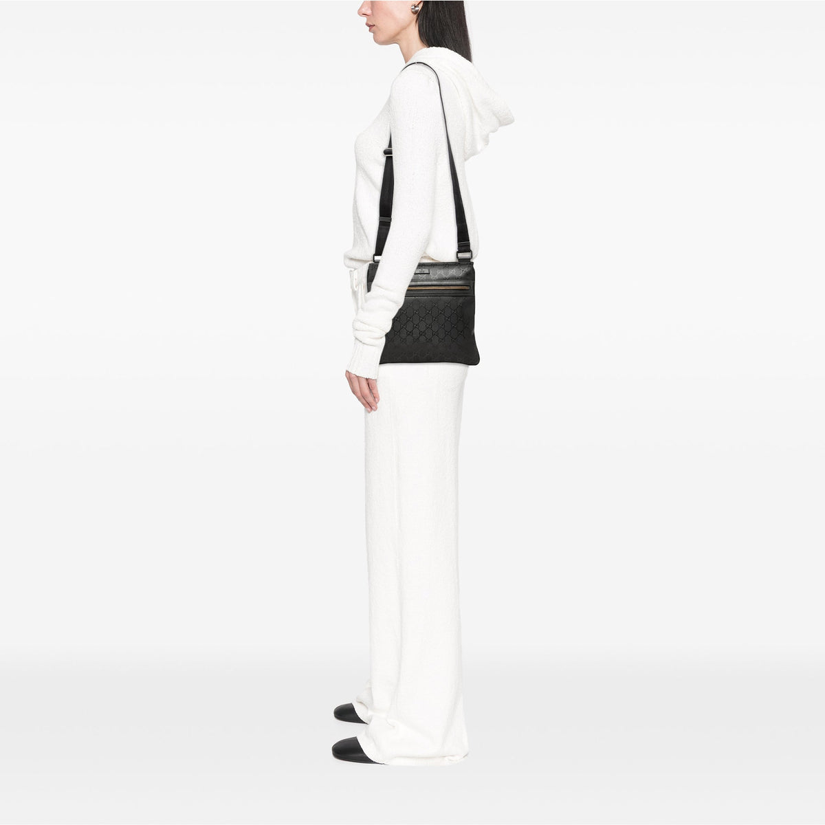 Gucci GG Imprime Crossbody — Black