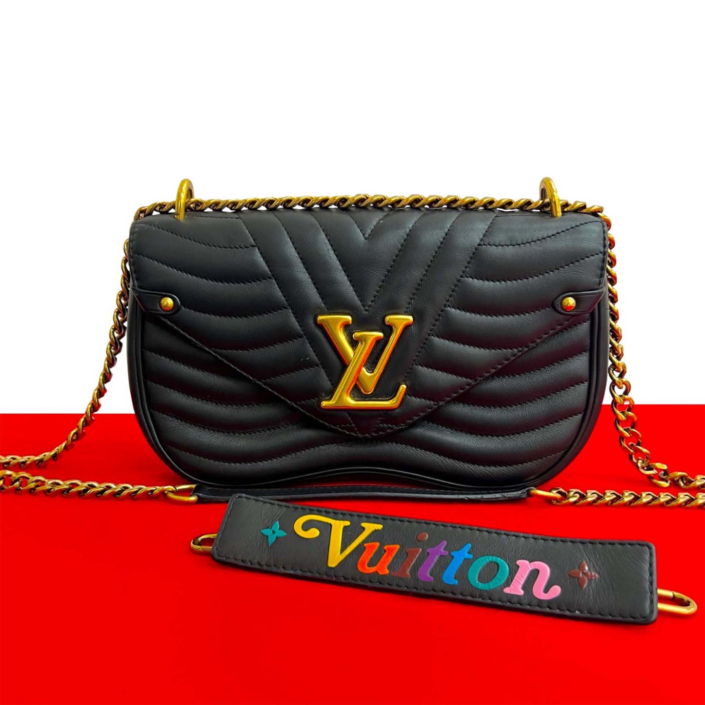 Louis Vuitton New Wave Chain Bag MM