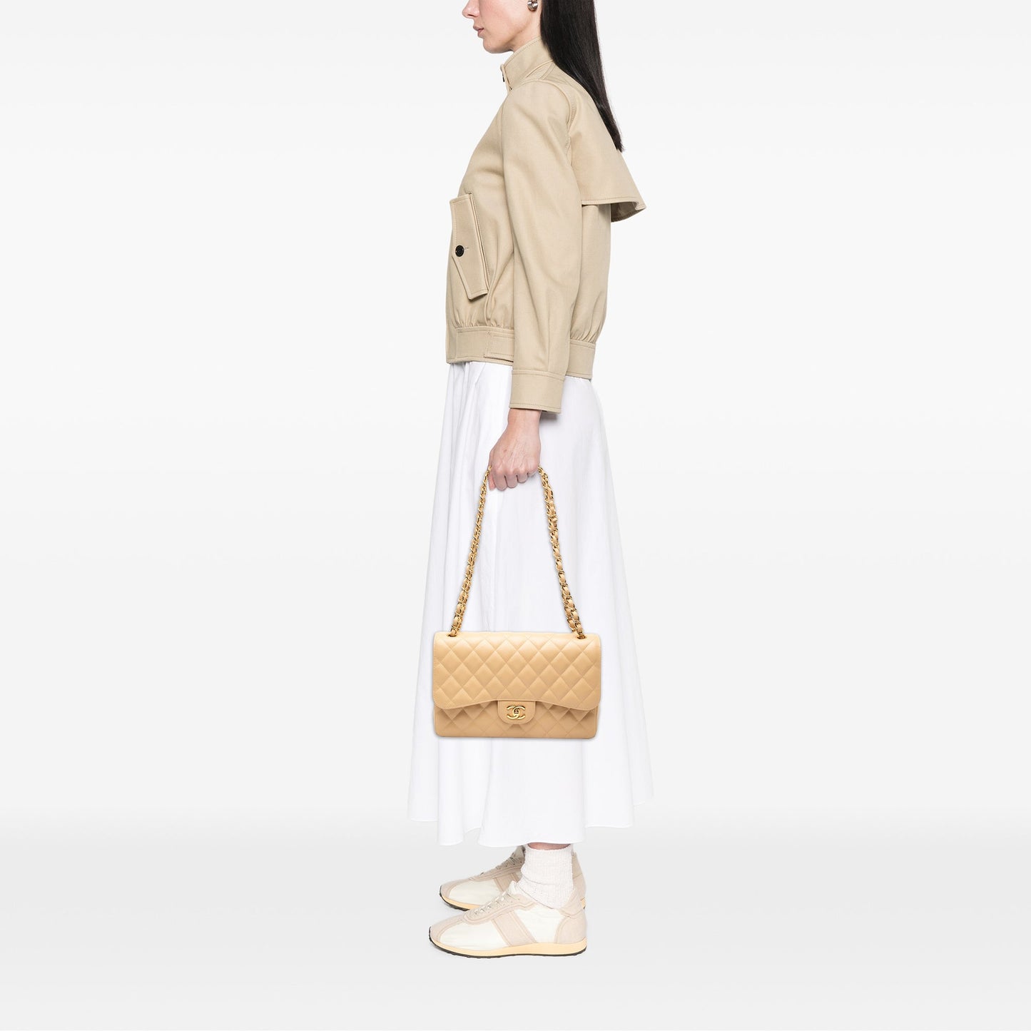 Chanel Jumbo Classic Caviar Double Flap