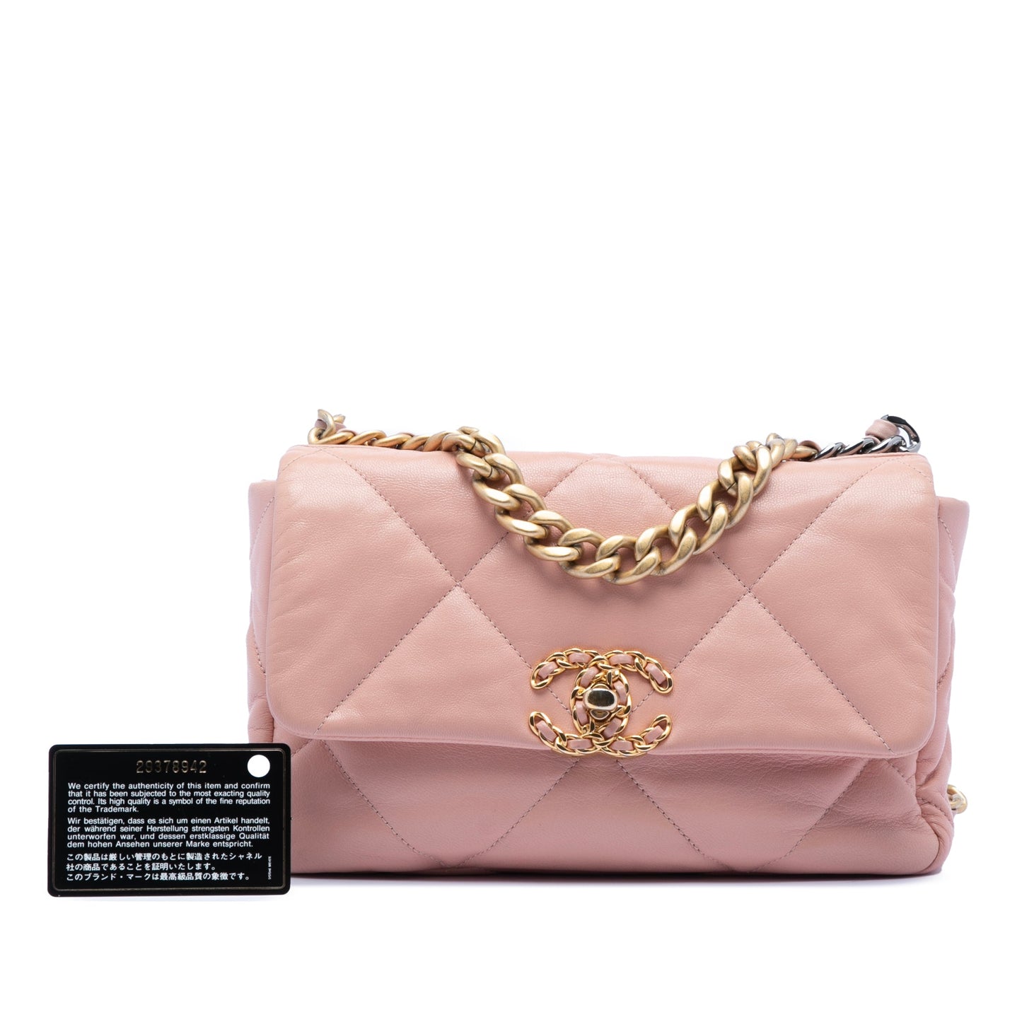 Chanel Medium Lambskin 19 Flap