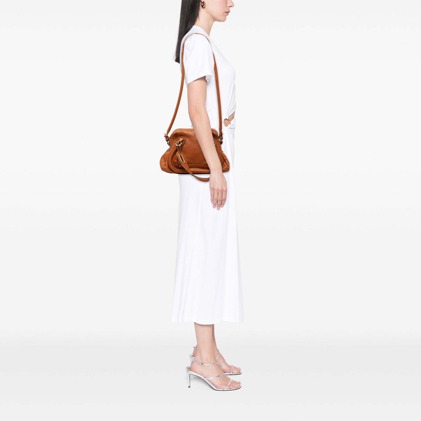 Chloé Small Leather Paraty Satchel