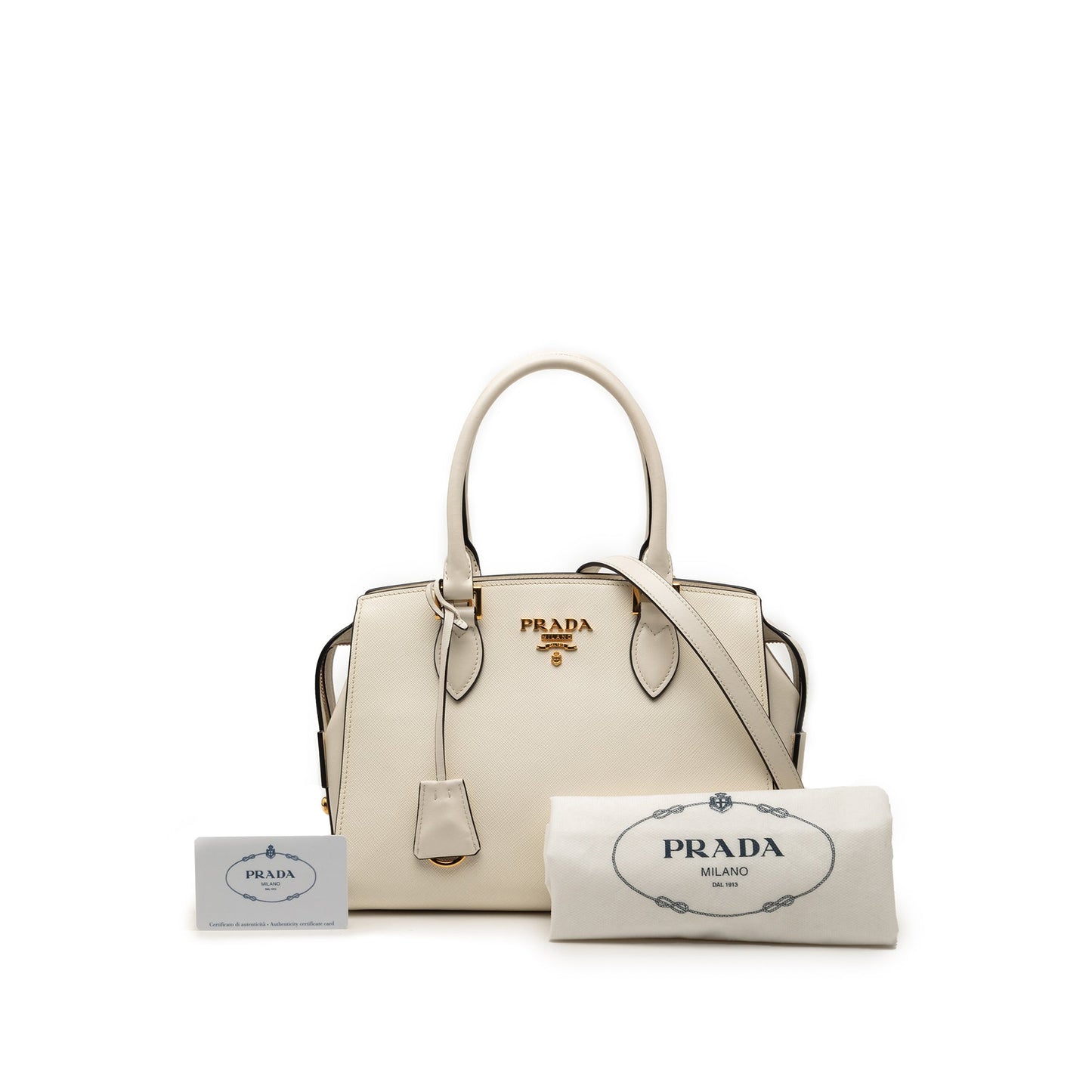 Saffiano Borsa A Mano Satchel