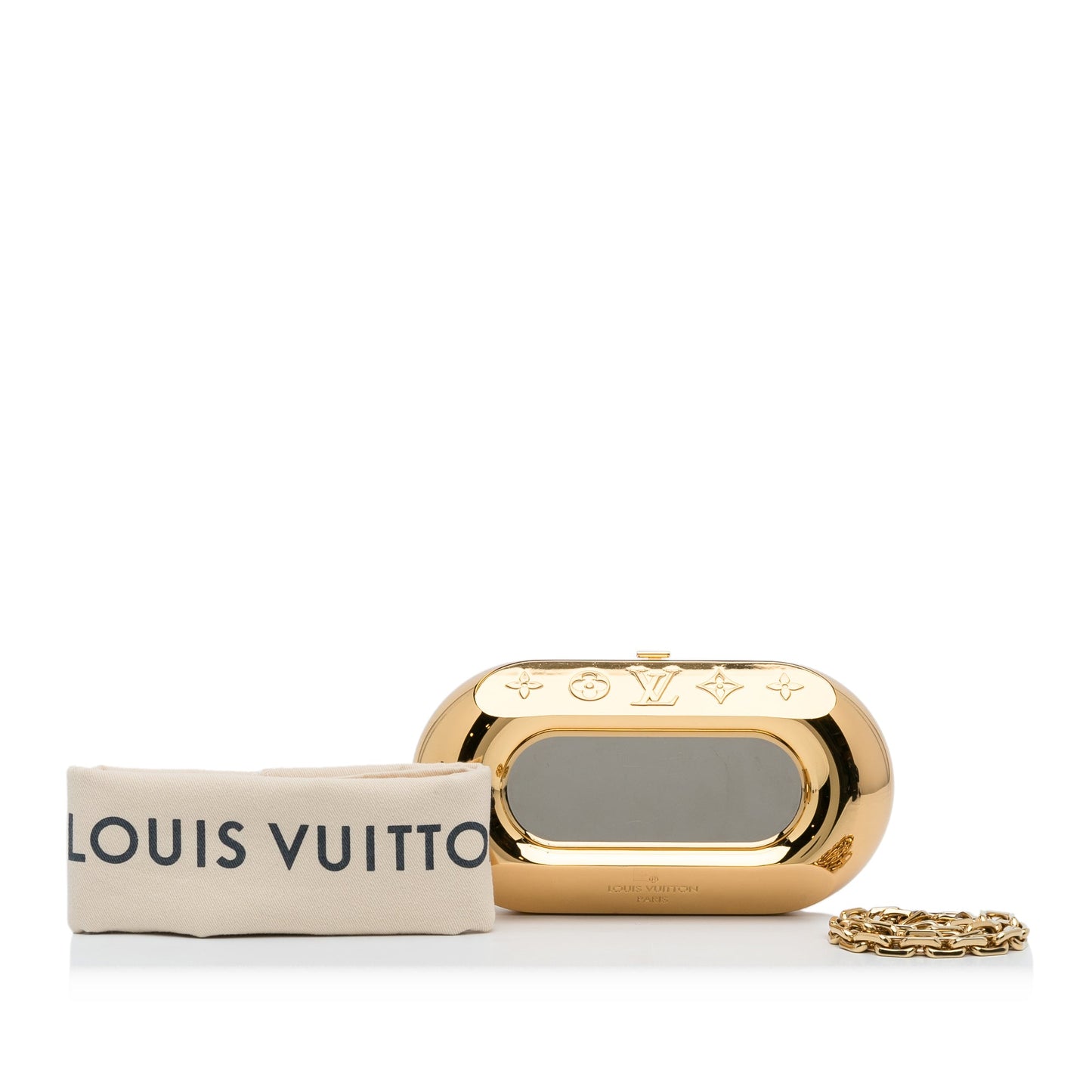 Louis Vuitton Minaudiere Shell Clutch