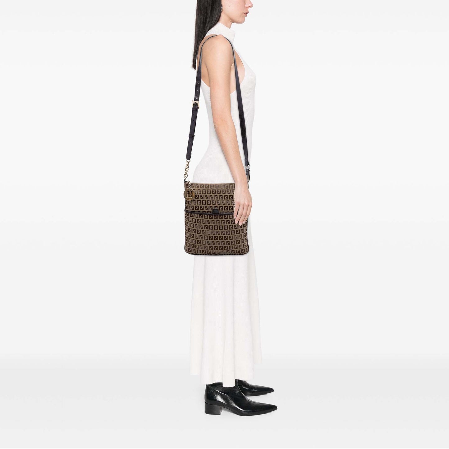 Fendi Zucchino Canvas Crossbody