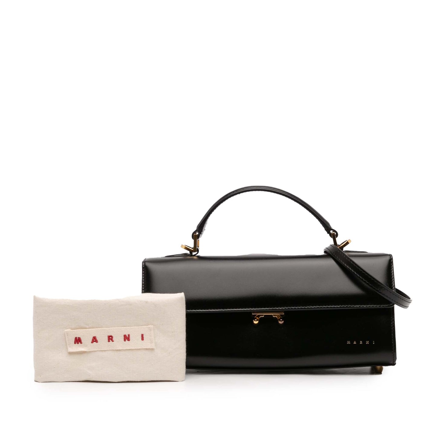 Marni Medium Smooth Calfskin Relativity Handbag