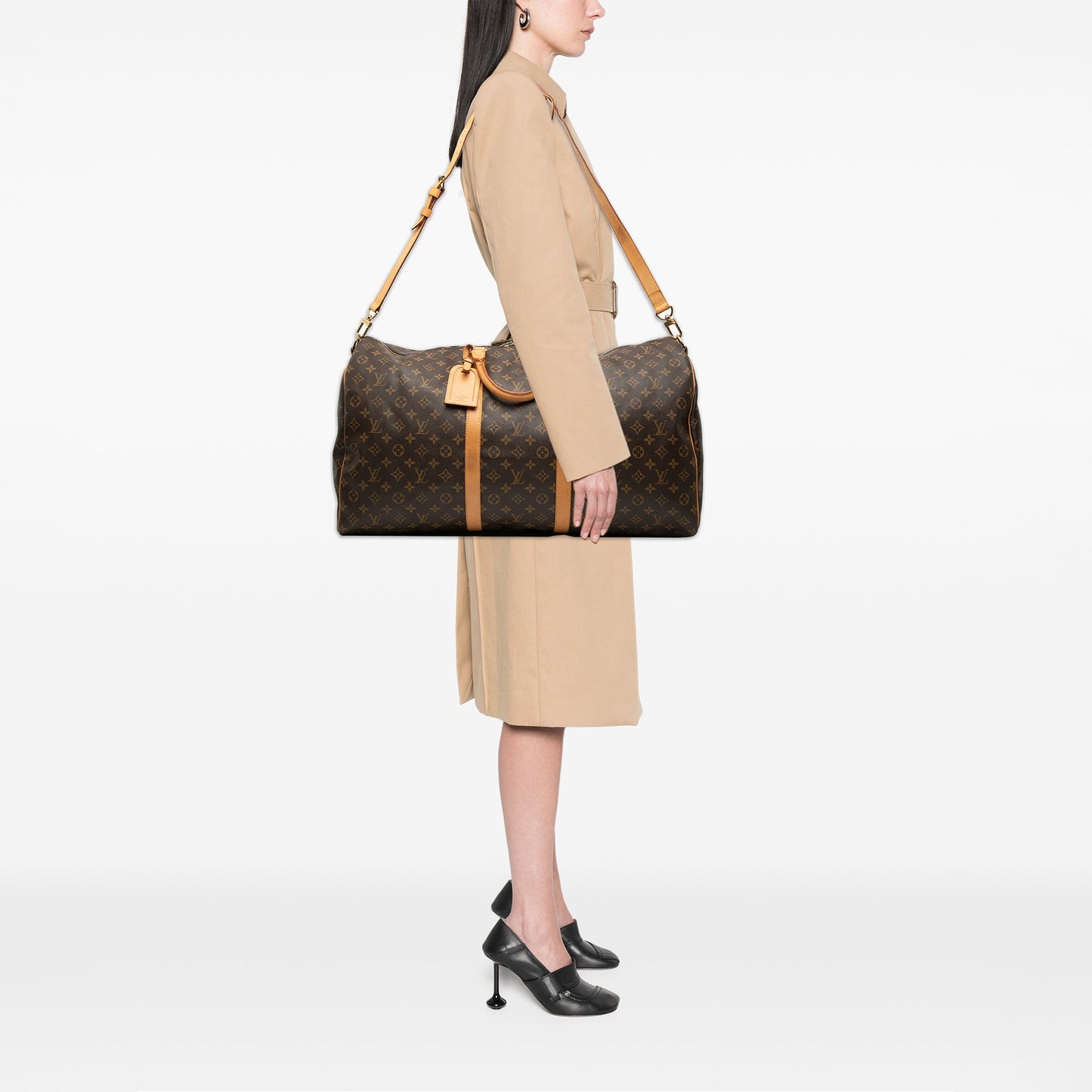 Louis Vuitton Monogram Keepall Bandouliere 60