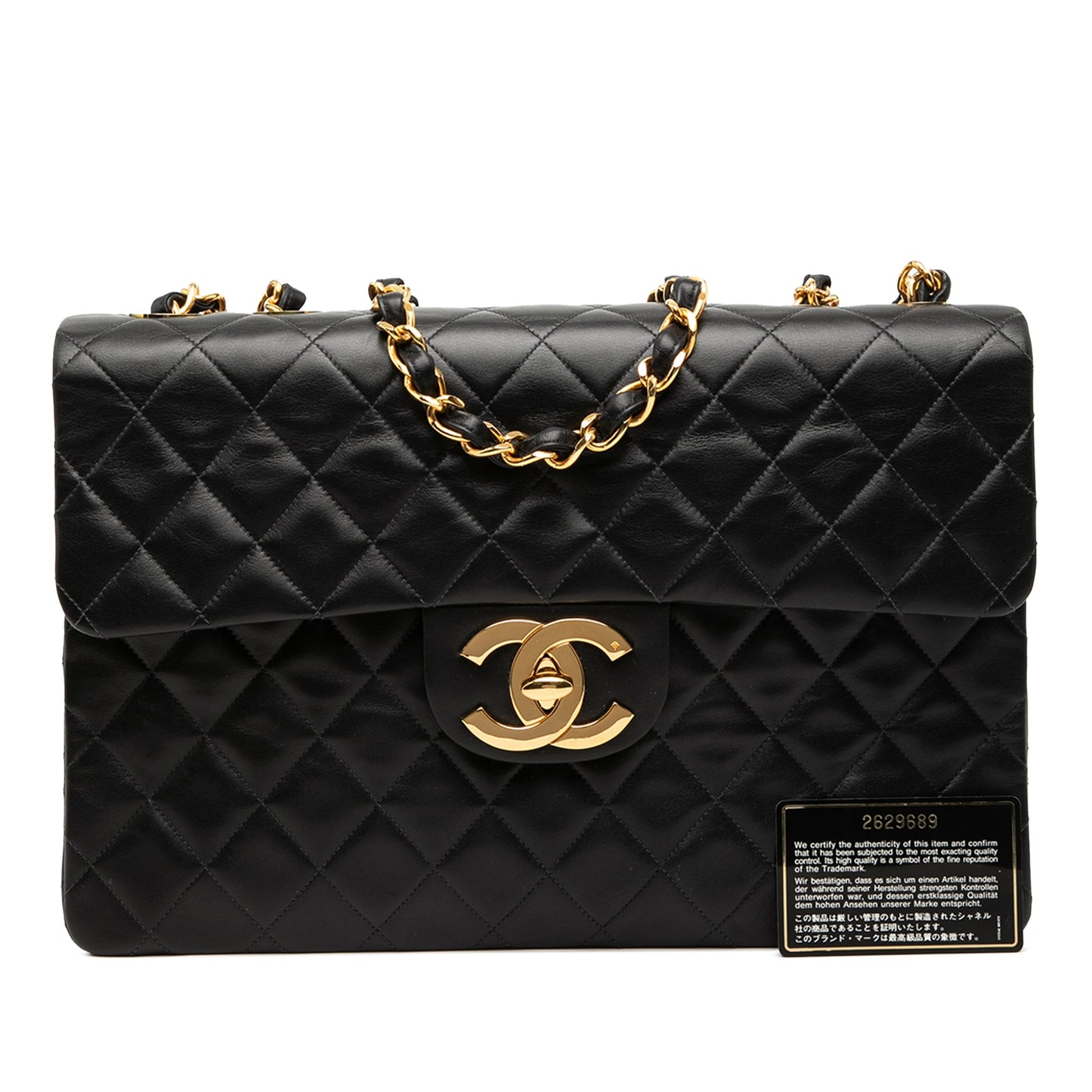 Maxi XL Classic Lambskin Single Flap