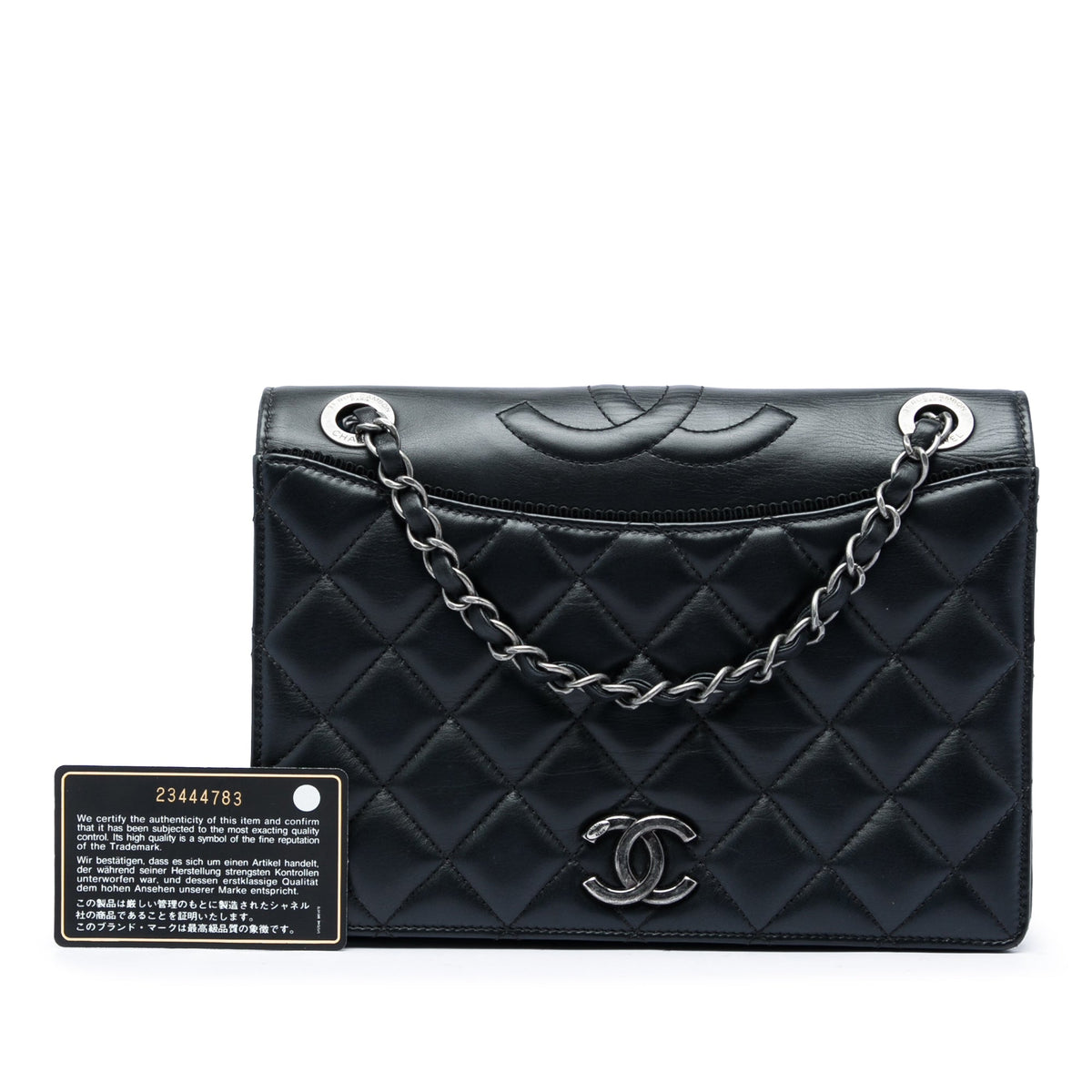 Chanel Medium Quilted Lambskin Ballerine Flap