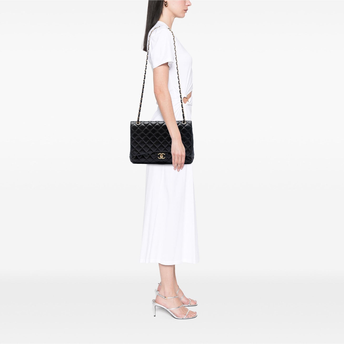 Chanel Maxi Classic Lambskin Double Flap