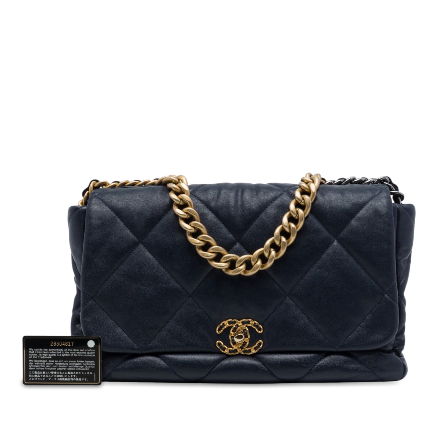 Chanel Maxi Lambskin 19 Flap