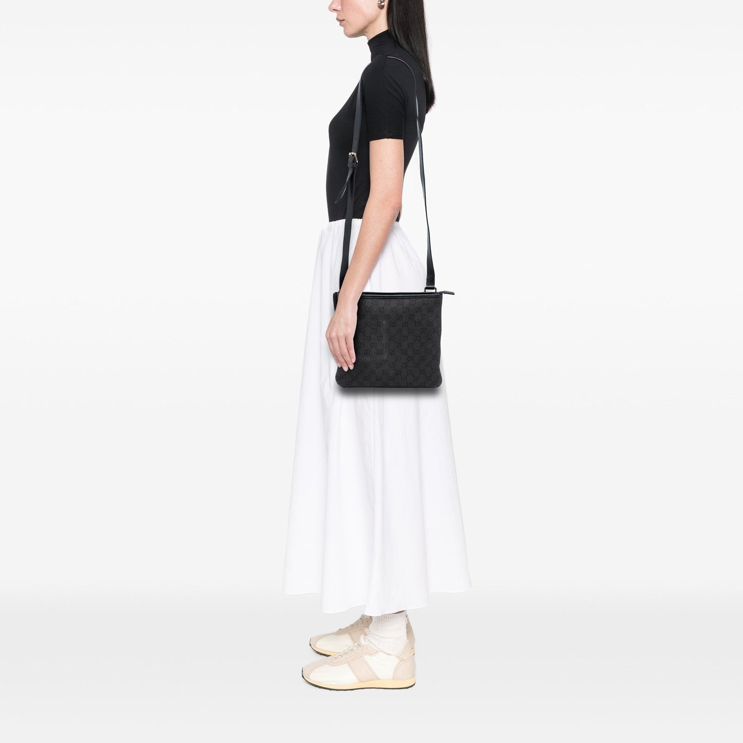 Gucci GG Denim Crossbody
