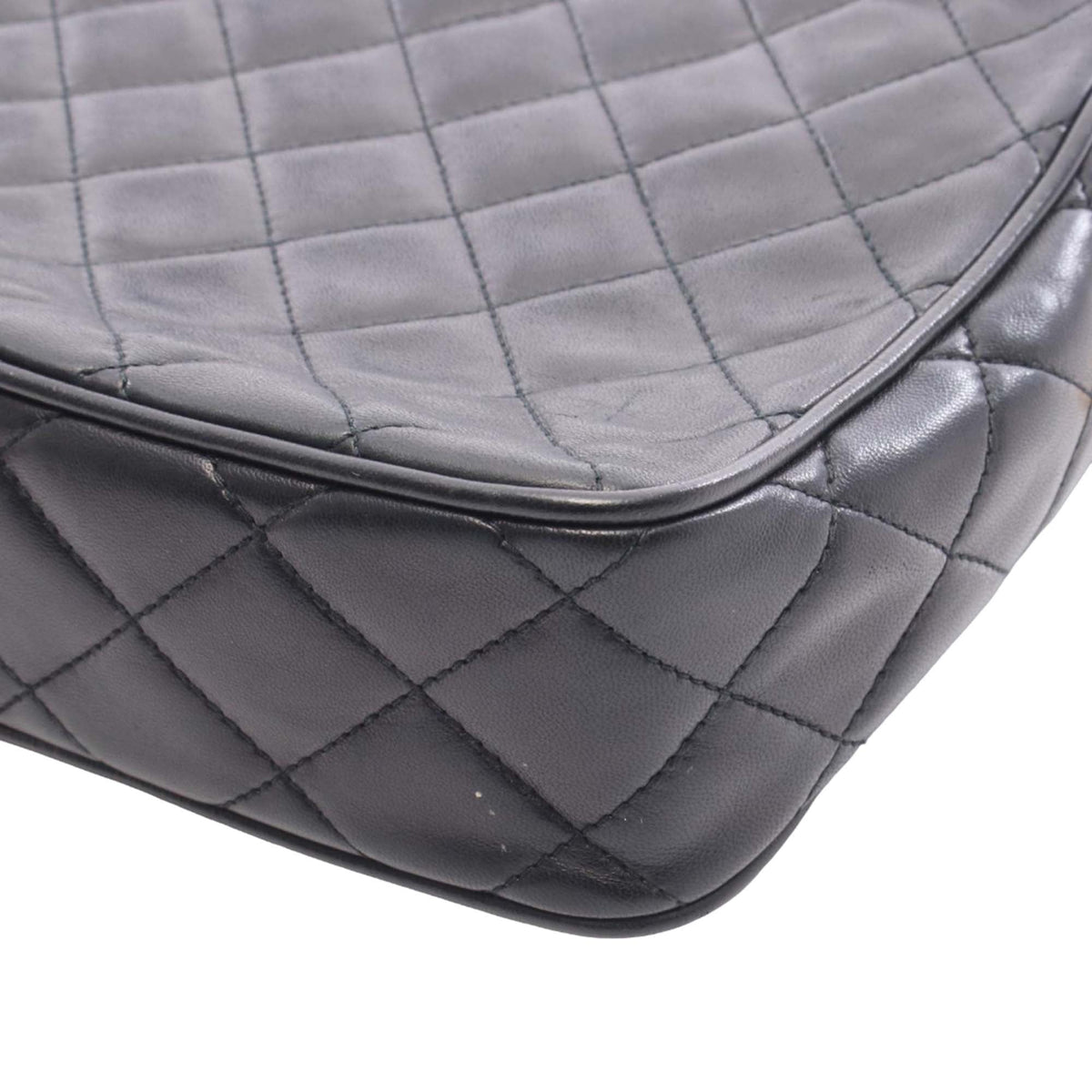 Chanel Medium CC Quilted Lambskin Tassel Camera Bag
