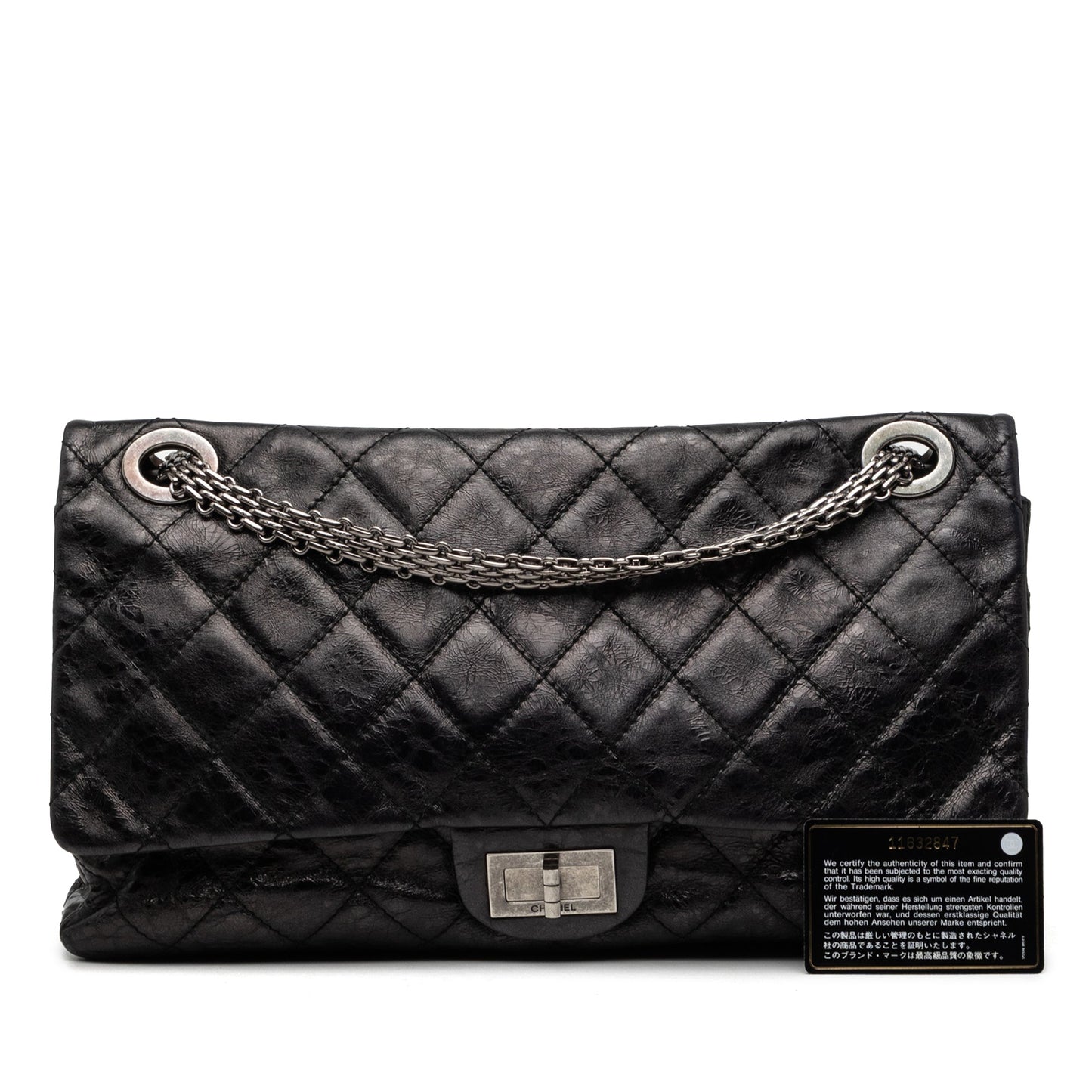 Chanel Quilted Aged Calfskin Reissue 2.55 Double Flap 228